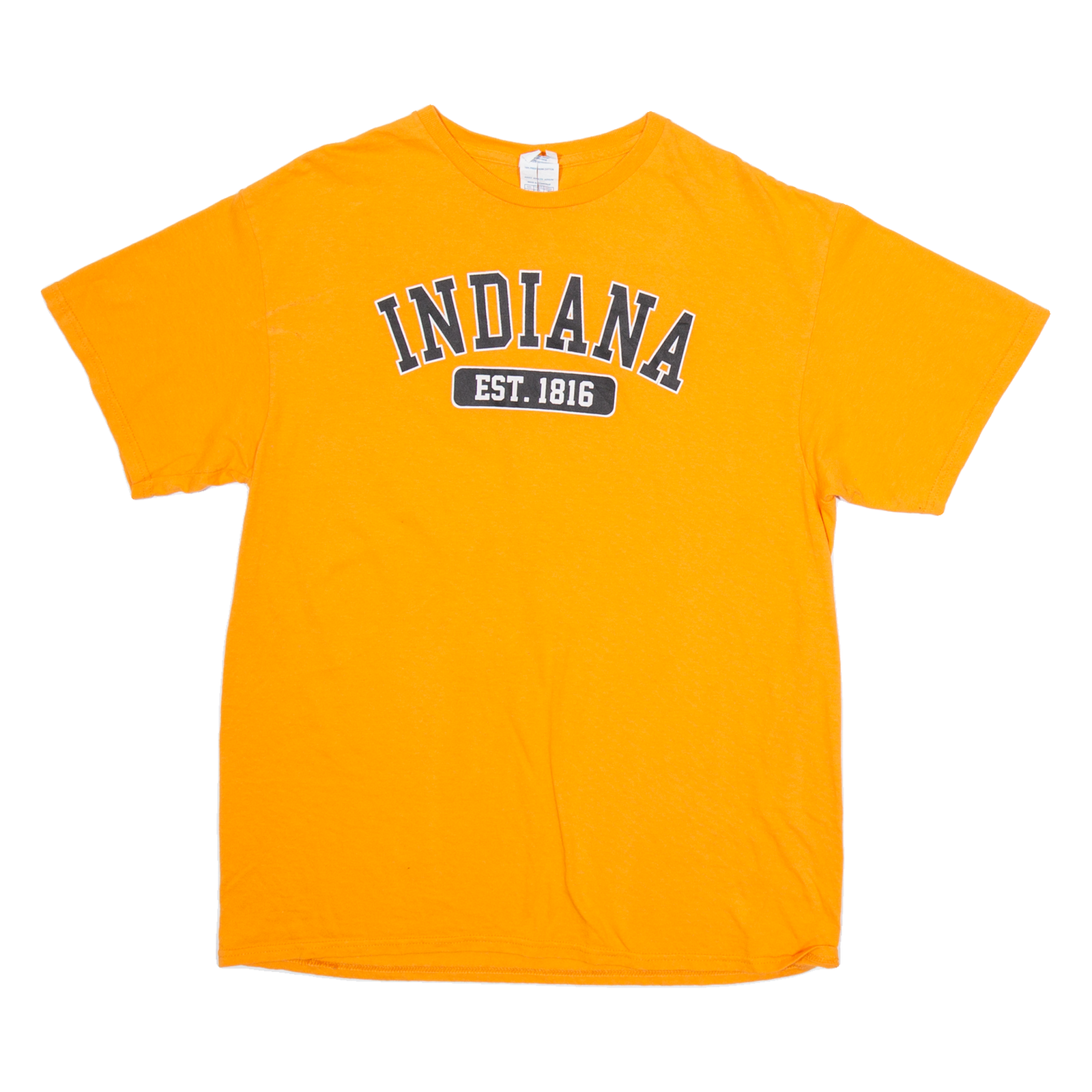 DELTA PRO WEIGHT Indiana Mens T-Shirt Orange USA L Refurbished - N/A refurbished available on Cerqular