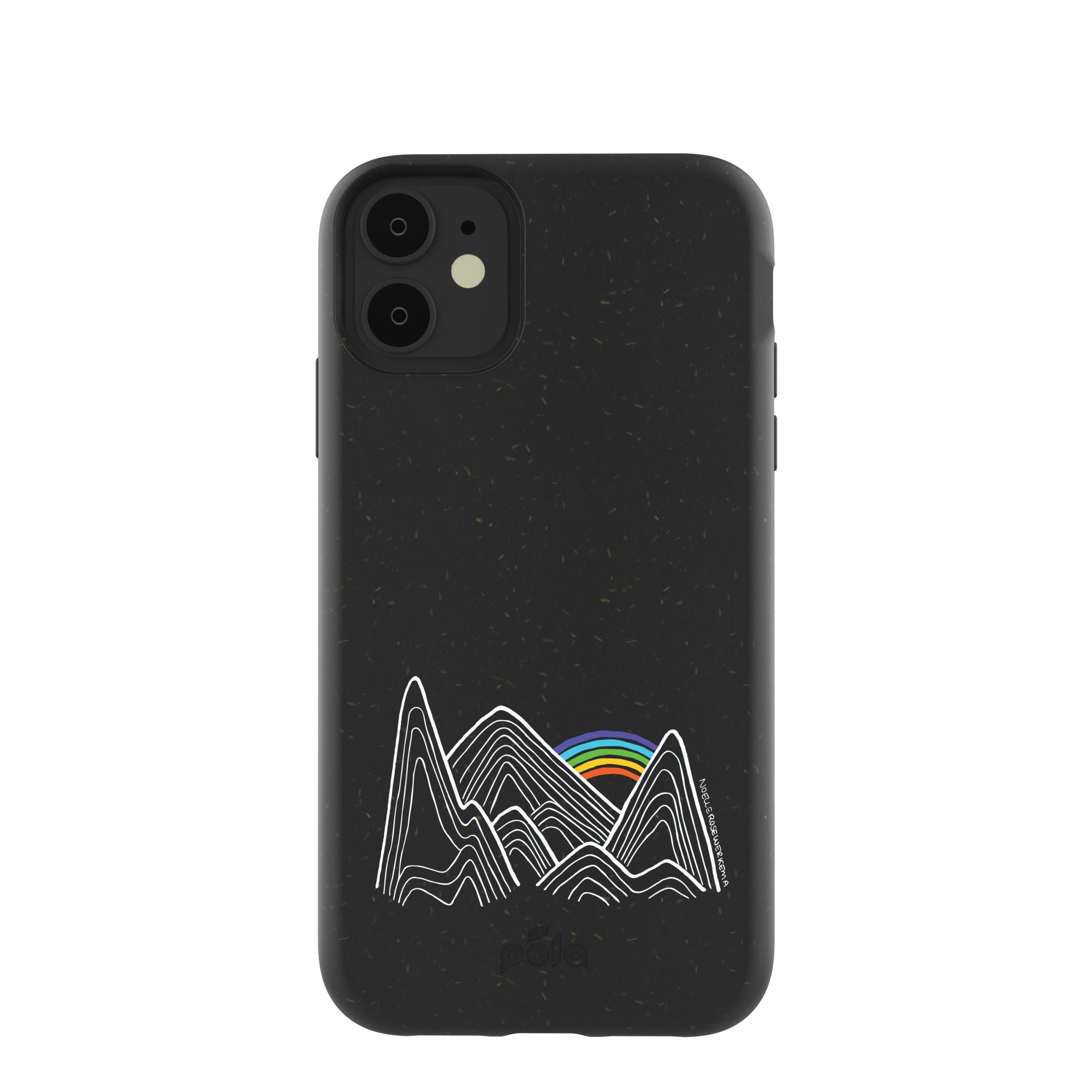 Black Elevation iPhone 11 Case Refurbished - Pela Case refurbished available on Cerqular
