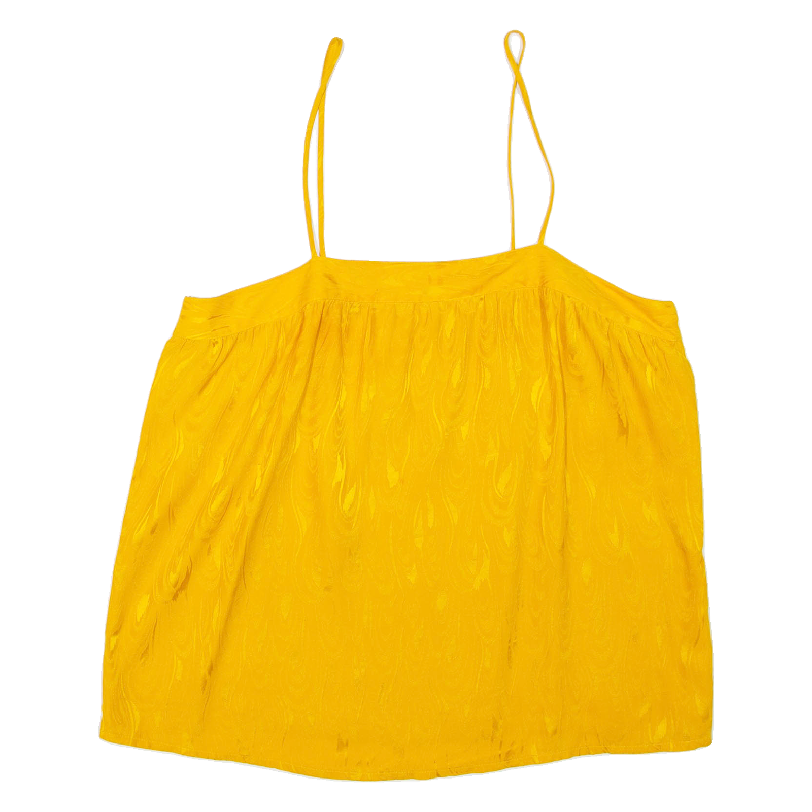 Womens Camisole Top Yellow Sleeveless L Refurbished - N/A refurbished available on Cerqular