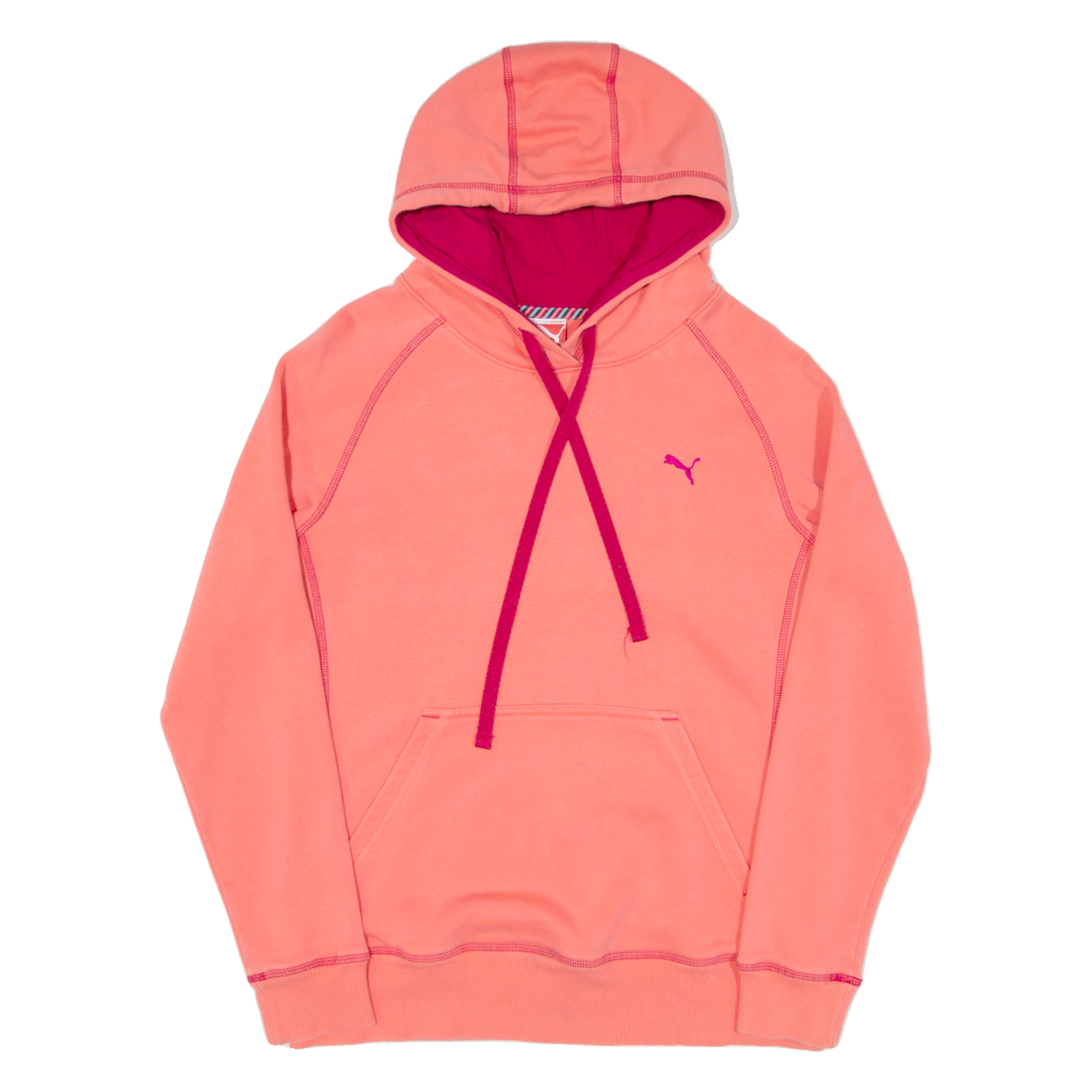 PUMA Womens Pink Hoodie UK 14 Refurbished - N/A refurbished available on Cerqular