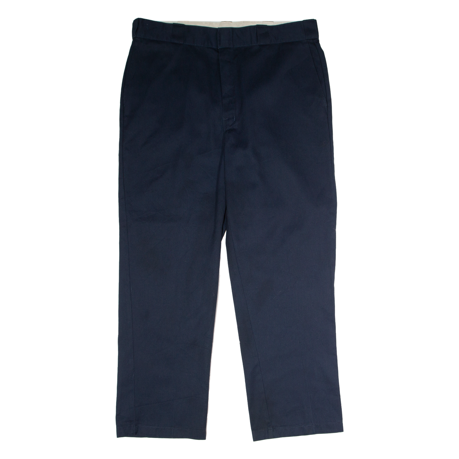 DICKIES Workwear Mens Twill Trousers Blue Regular Straight W38 L30 Refurbished - N/A refurbished available on Cerqular
