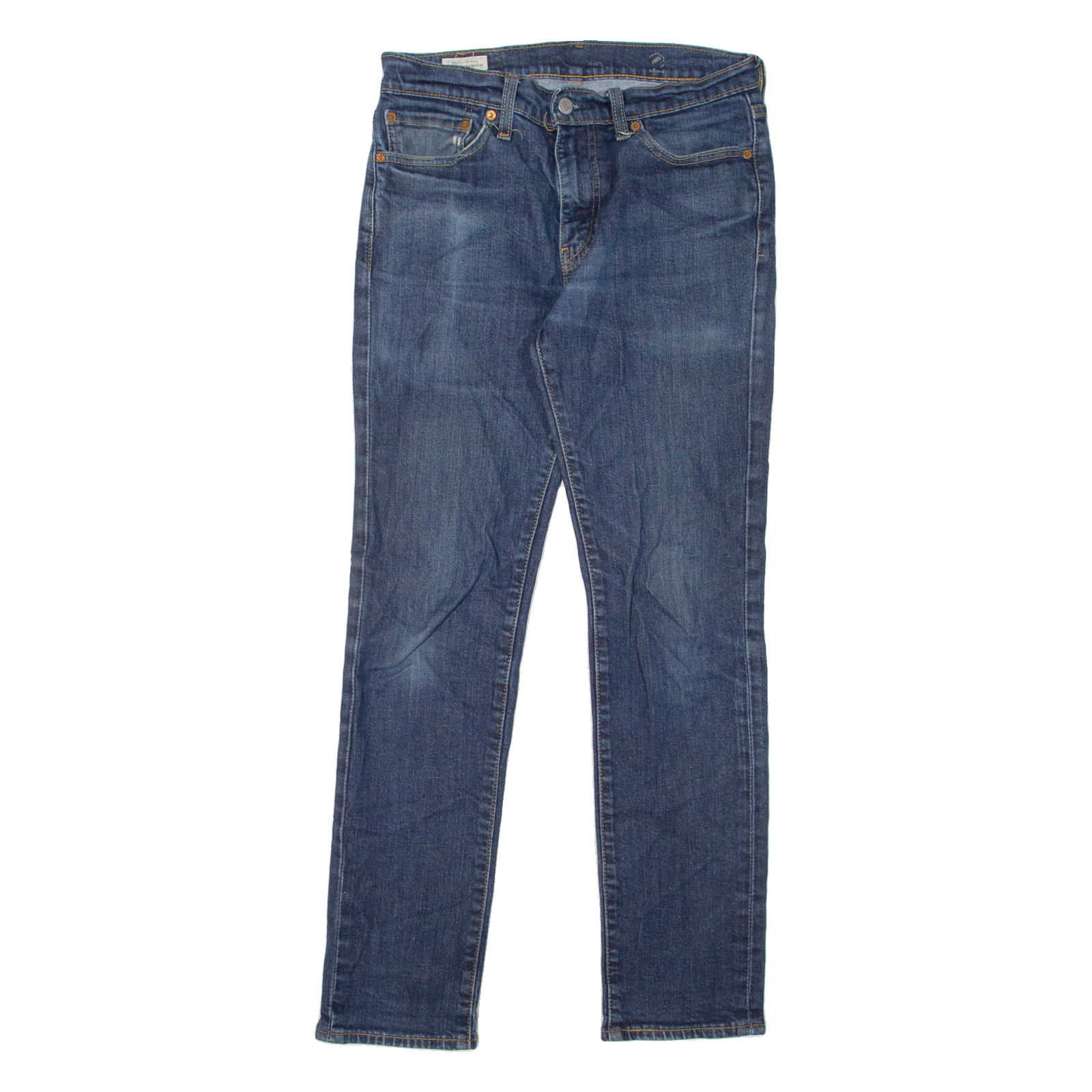 LEVI'S 511 BIG E Jeans Mens Blue Slim Straight W30 L32 Refurbished - N/A refurbished available on Cerqular