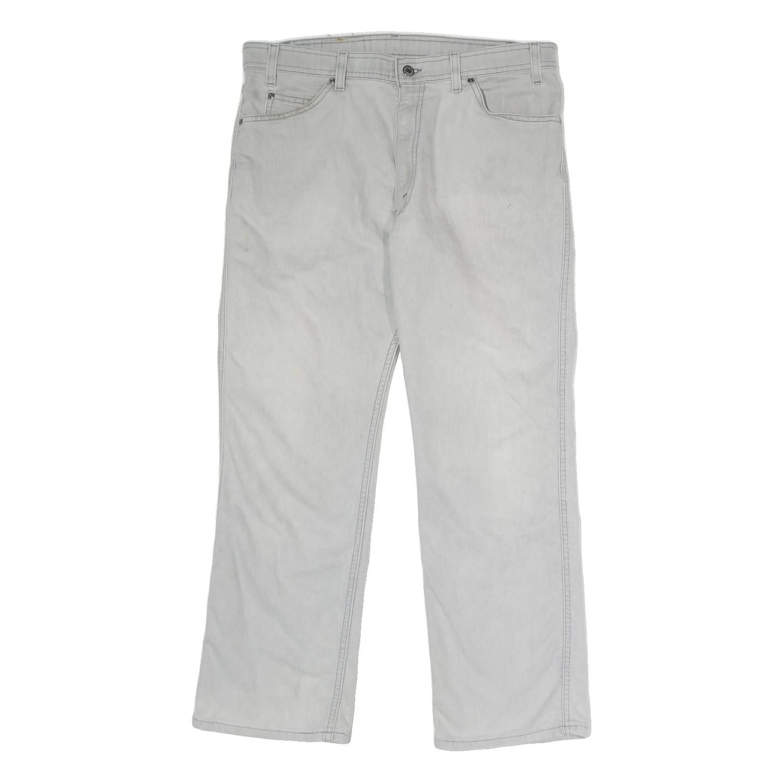 LEVI'S Mens Jeans Regular Straight Denim Light W38 L30 Classic Fit Zip Cotton Refurbished - N/A refurbished available on Cerqular