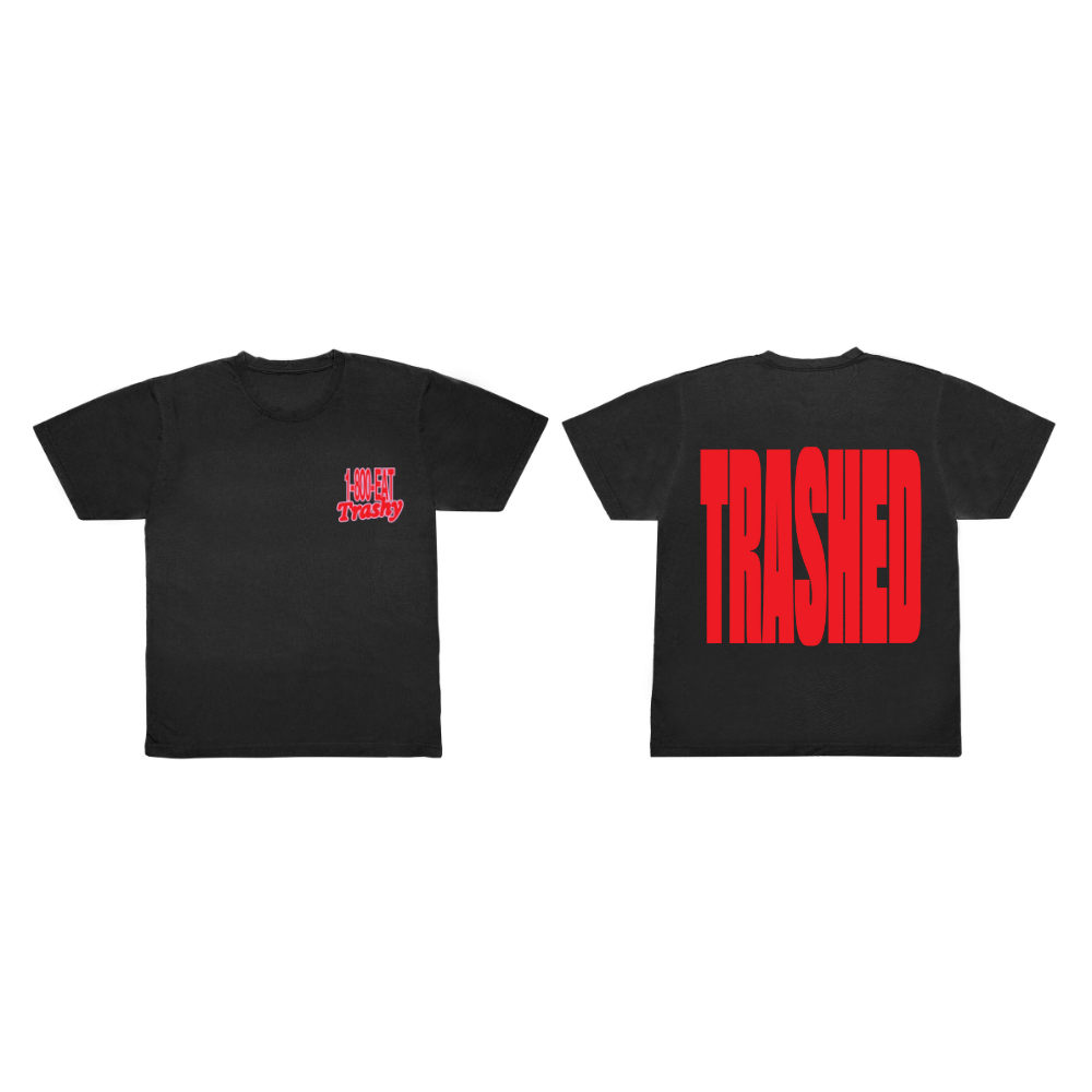 TRASHED Tee | Size: Medium Refurbished - N/A (Note: This could potentially be a small, local brand that refurbished available on Cerqular
