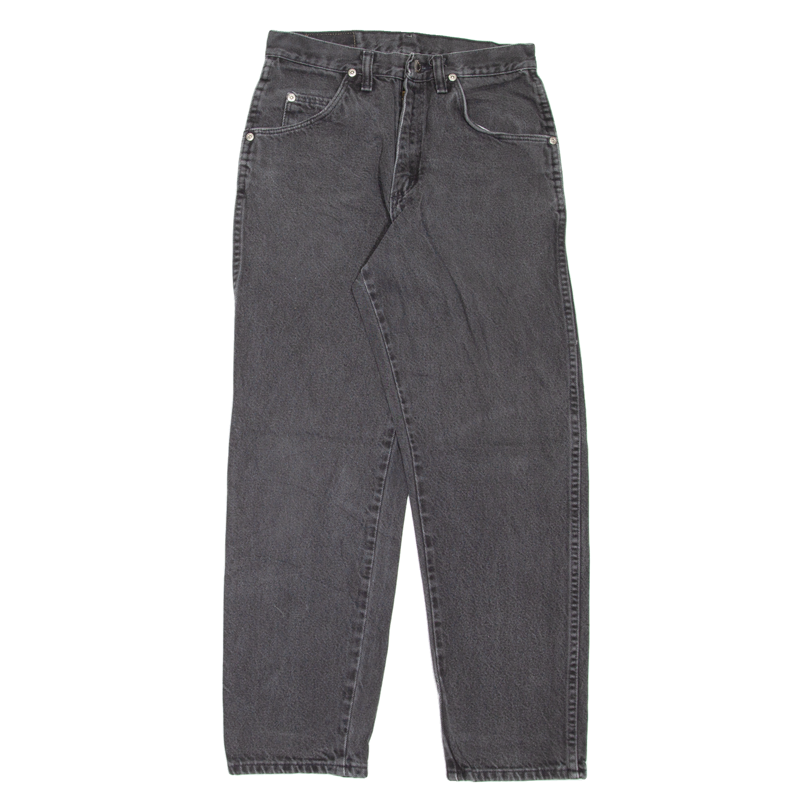 WRANGLER Womens Jeans Grey Regular Mom W26 L27 Refurbished - N/A refurbished available on Cerqular