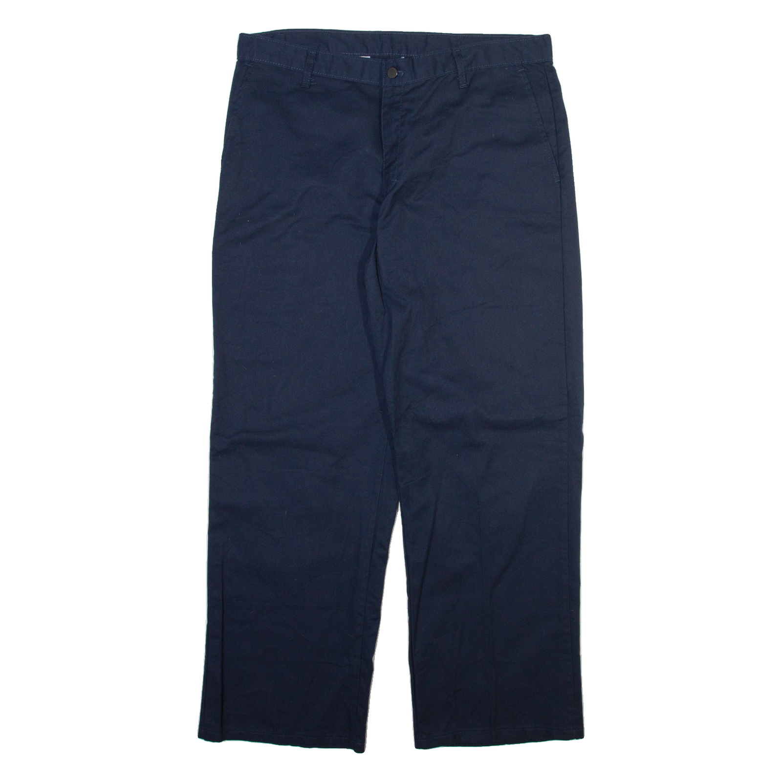 DICKIES Mens Trousers Blue Regular Straight W36 L29 Refurbished - N/A refurbished available on Cerqular