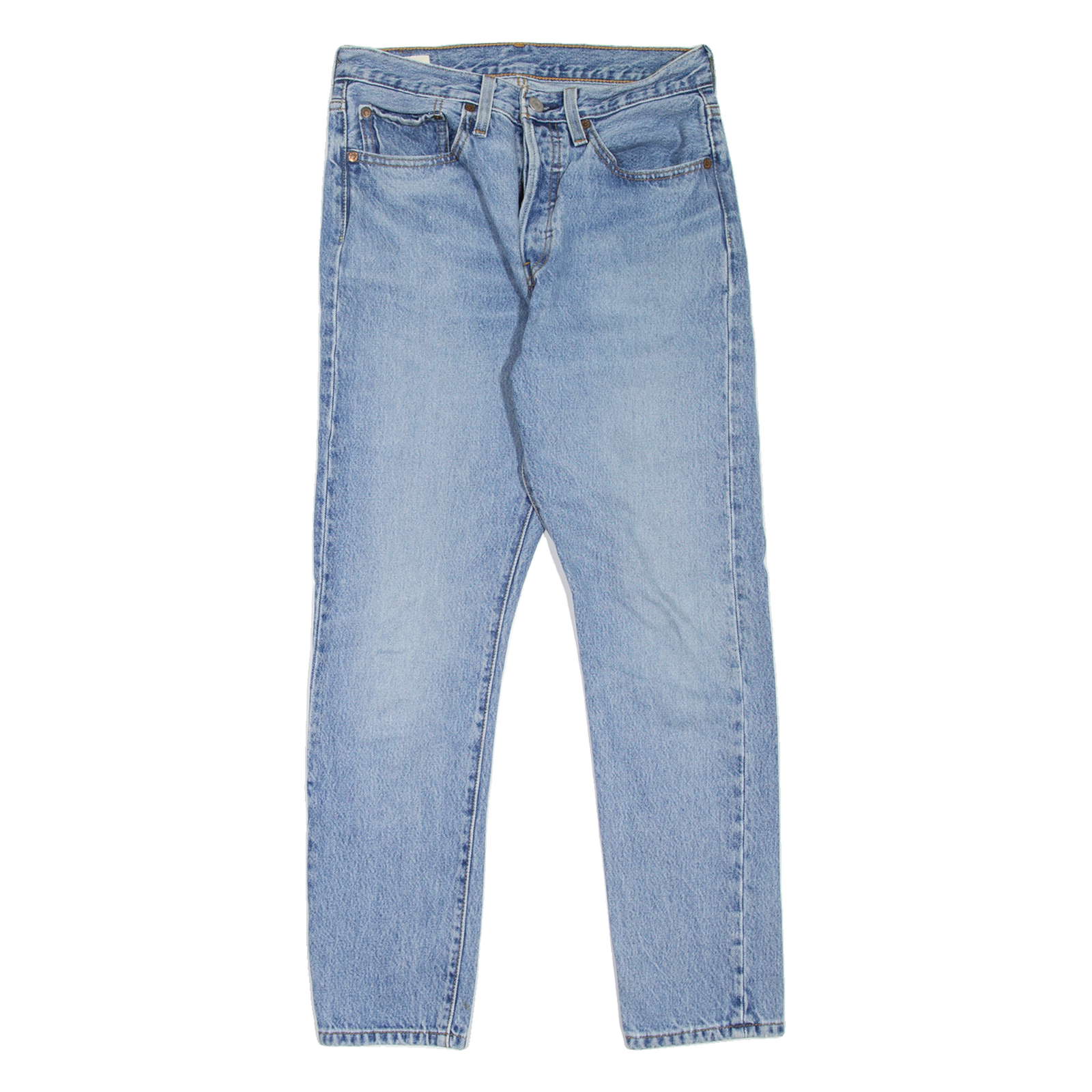 LEVI'S 501S Jeans BIG E Womens Blue Skinny Straight Stone Wash W26 L28 Refurbished - N/A refurbished available on Cerqular