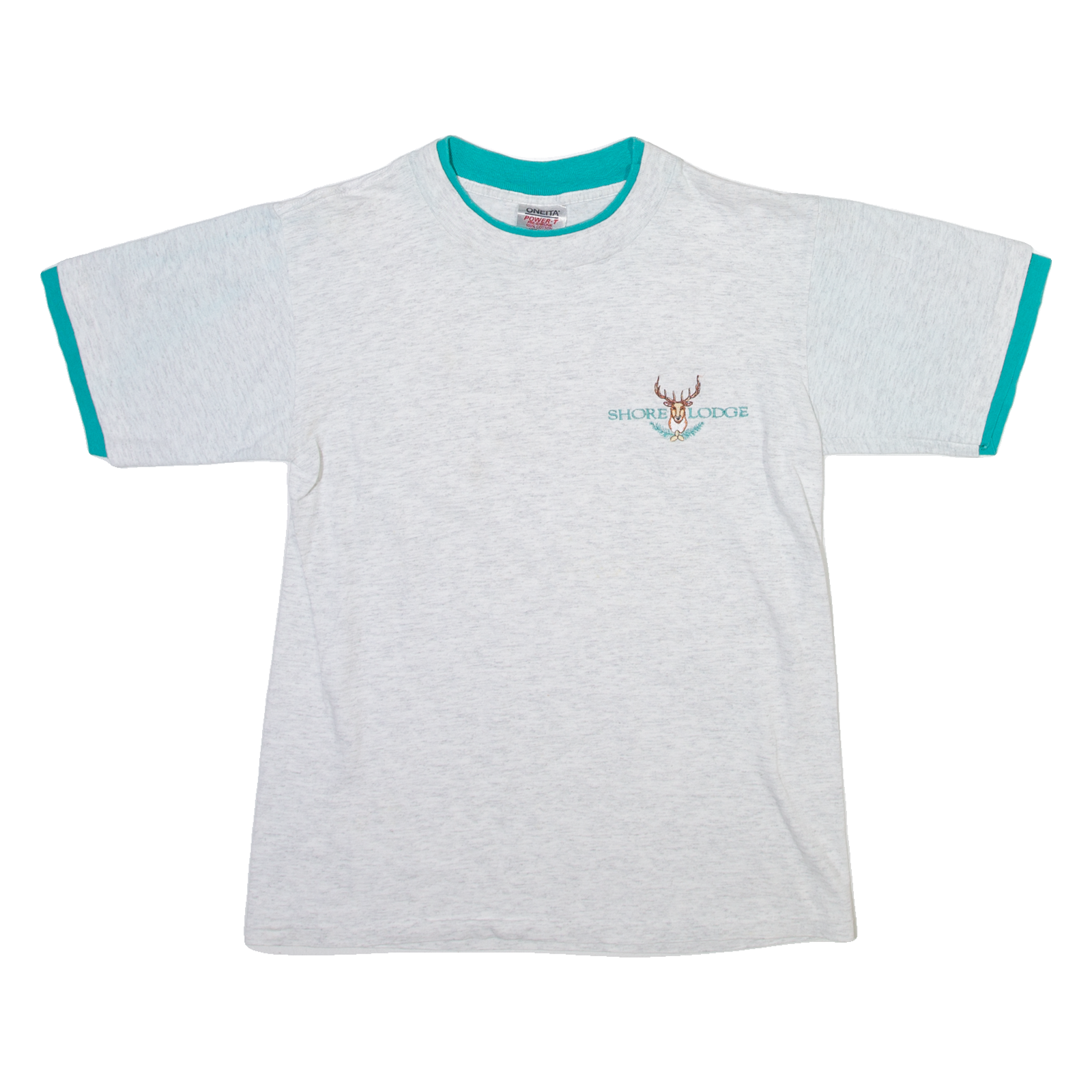 ONEITA Mens T-Shirt Grey M Refurbished - N/A refurbished available on Cerqular