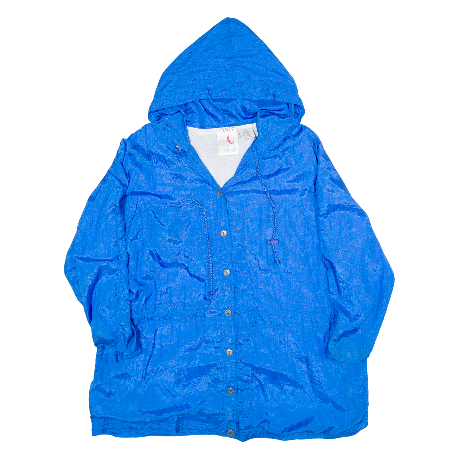 AVAIT Womens Shell Jacket Blue Nylon Hooded 2XL Refurbished - N/A refurbished available on Cerqular