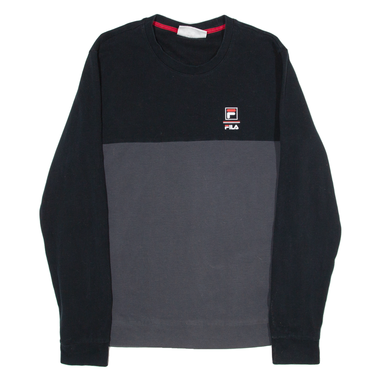 FILA Mens T-Shirt Black Long Sleeve S Refurbished - N/A refurbished available on Cerqular