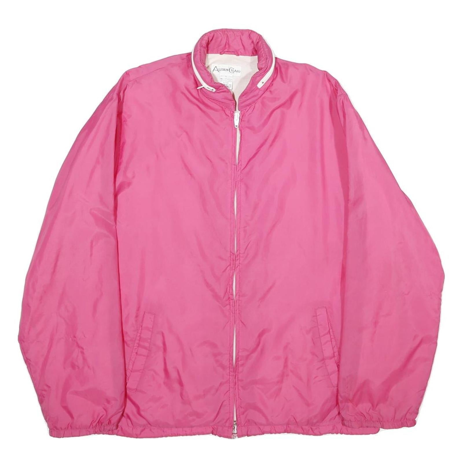 Buy ALISON CRAIG Womens Pink Nylon Zip Jacket L Lightweight Plain Casual Outerwear Refurbished - $32.49 ALISON CRAIG Womens Pink Nylon Zip Jacket L Lightweight Plain Casual Outerwear Refurbished - N/A refurbished available on Cerqular