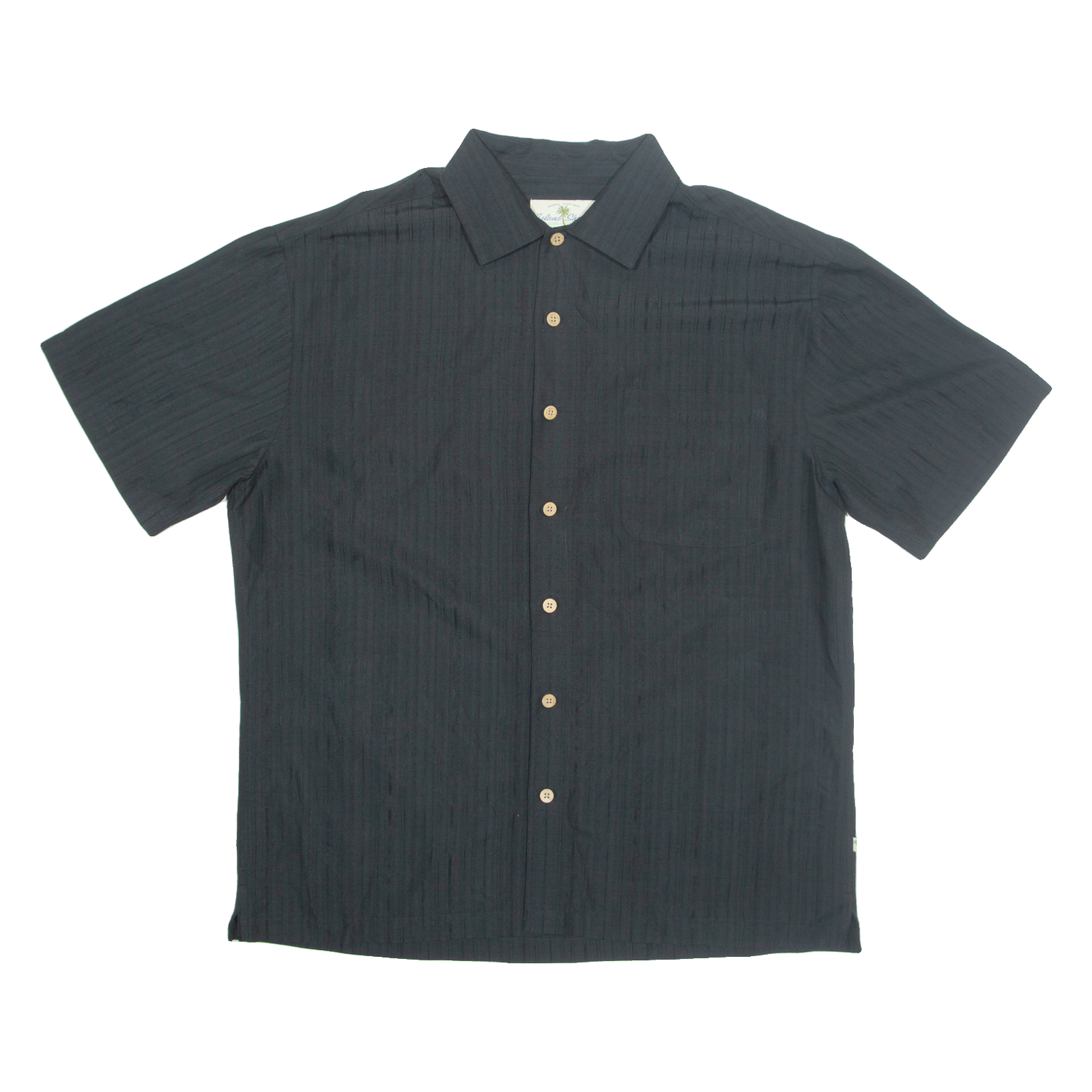 Buy ISLAND SHORES Mens Plain Shirt Black L Refurbished - $18.19 ISLAND SHORES Mens Plain Shirt Black L Refurbished - N/A refurbished available on Cerqular