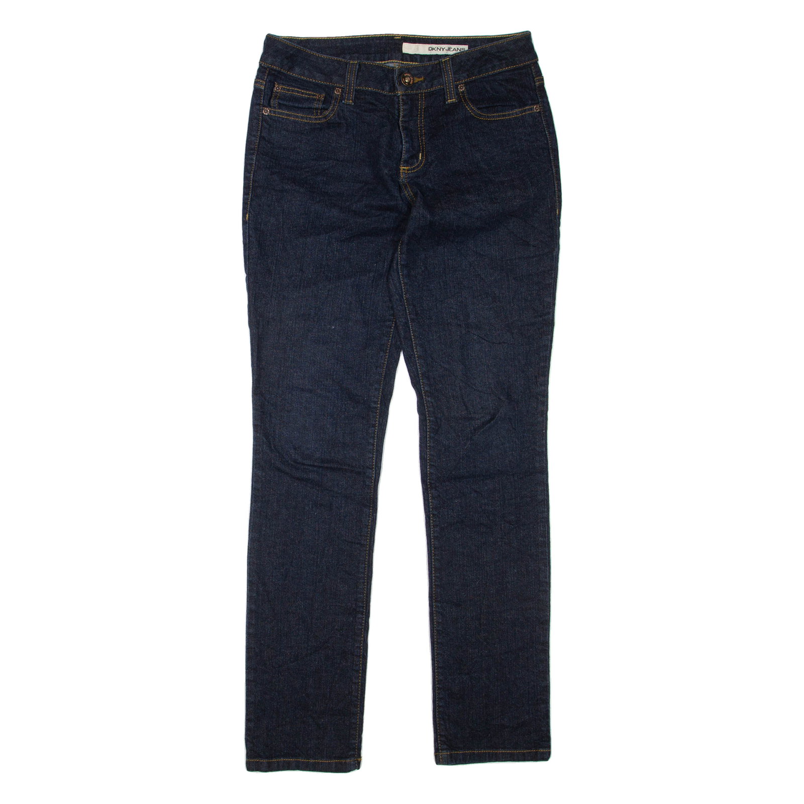 DKNY Womens Jeans Blue Regular Skinny W30 L32 Refurbished - N/A refurbished available on Cerqular