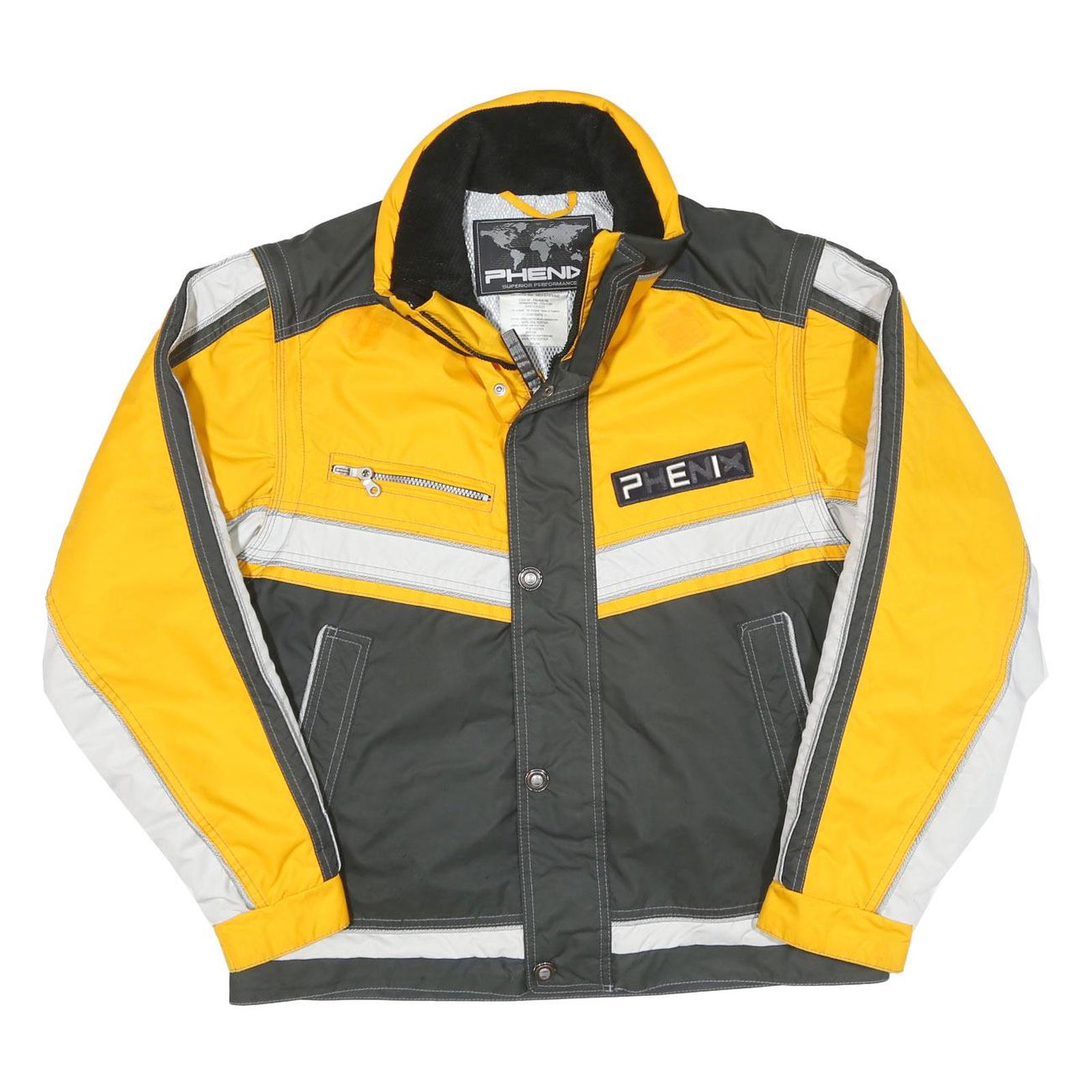 Buy PHENIX Mens Yellow & Grey Sporty Zip Jacket L Polyester Blend Colourblock Refurbished - $58.49 PHENIX Mens Yellow & Grey Sporty Zip Jacket L Polyester Blend Colourblock Refurbished - N/A refurbished available on Cerqular