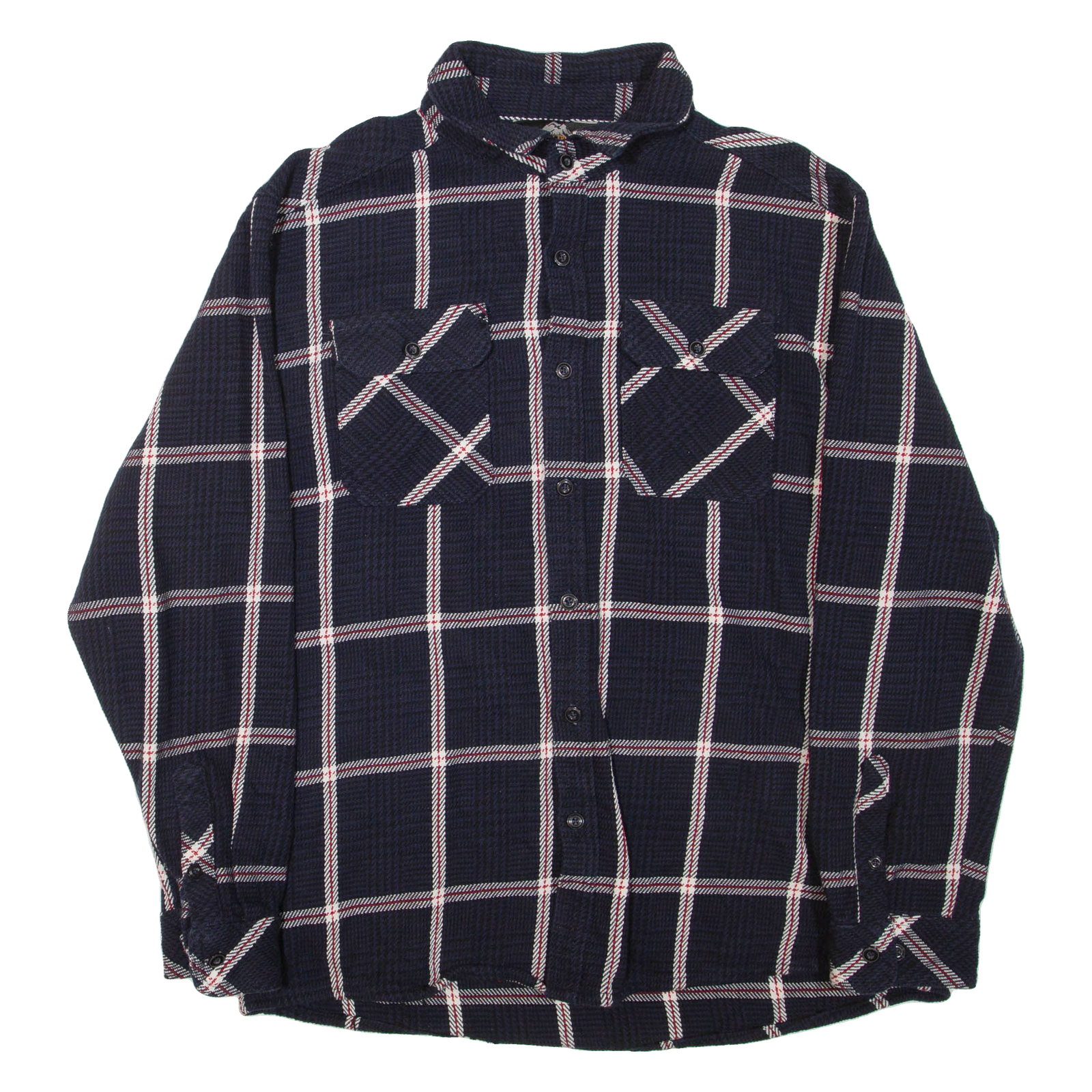 PACIFIC TRAIL Mens Shirt Blue Check Long Sleeve XL Refurbished - N/A refurbished available on Cerqular
