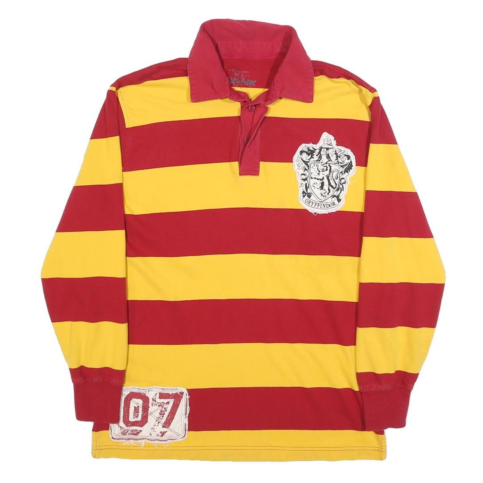 Buy THE WIZARDING WORLD OF HARRY POTTER Mens Red & Yellow Gryffindor Rugby Stripe Refurbished - $25.99 THE WIZARDING WORLD OF HARRY POTTER Mens Red & Yellow Gryffindor Rugby Stripe Refurbished - N/A refurbished available on Cerqular