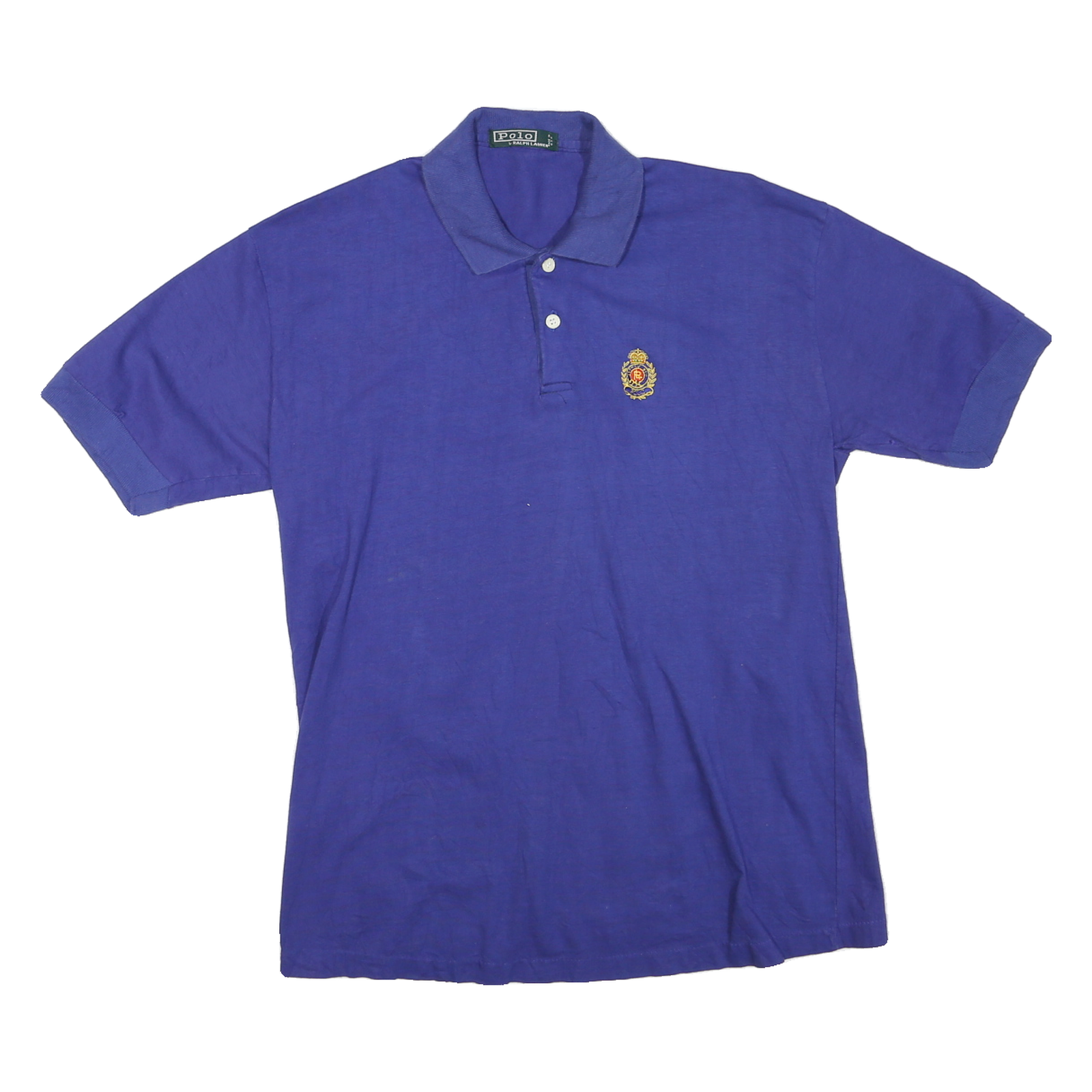 Buy POLO RALPH LAUREN Mens Blue Short Sleeve Crest Logo M Cotton Blend Polo Shirt Refurbished - $35.09 POLO RALPH LAUREN Mens Blue Short Sleeve Crest Logo M Cotton Blend Polo Shirt Refurbished - N/A refurbished available on Cerqular