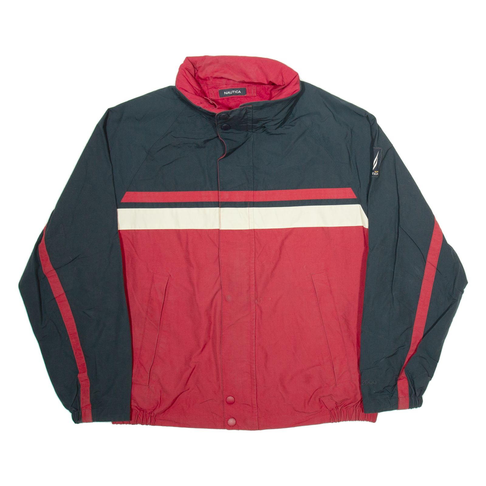 NAUTICA Mens Track Jacket Blue XL Refurbished - N/A refurbished available on Cerqular