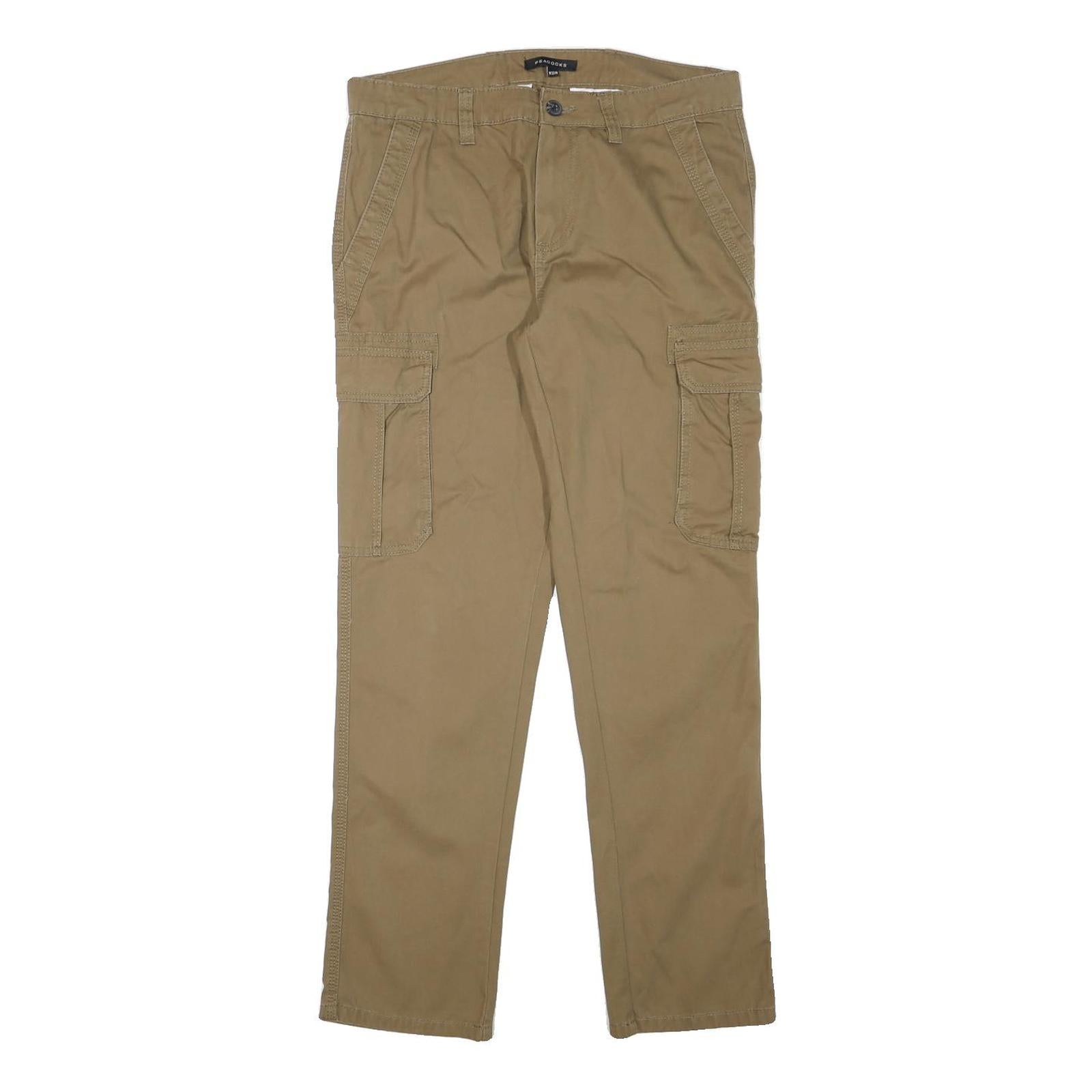 Buy PEACOCKS Mens Slim Beige Cargo Trousers W32 L30 Cotton Blend Zip Pocket Casual Refurbished - $23.39 PEACOCKS Mens Slim Beige Cargo Trousers W32 L30 Cotton Blend Zip Pocket Casual Refurbished - N/A refurbished available on Cerqular