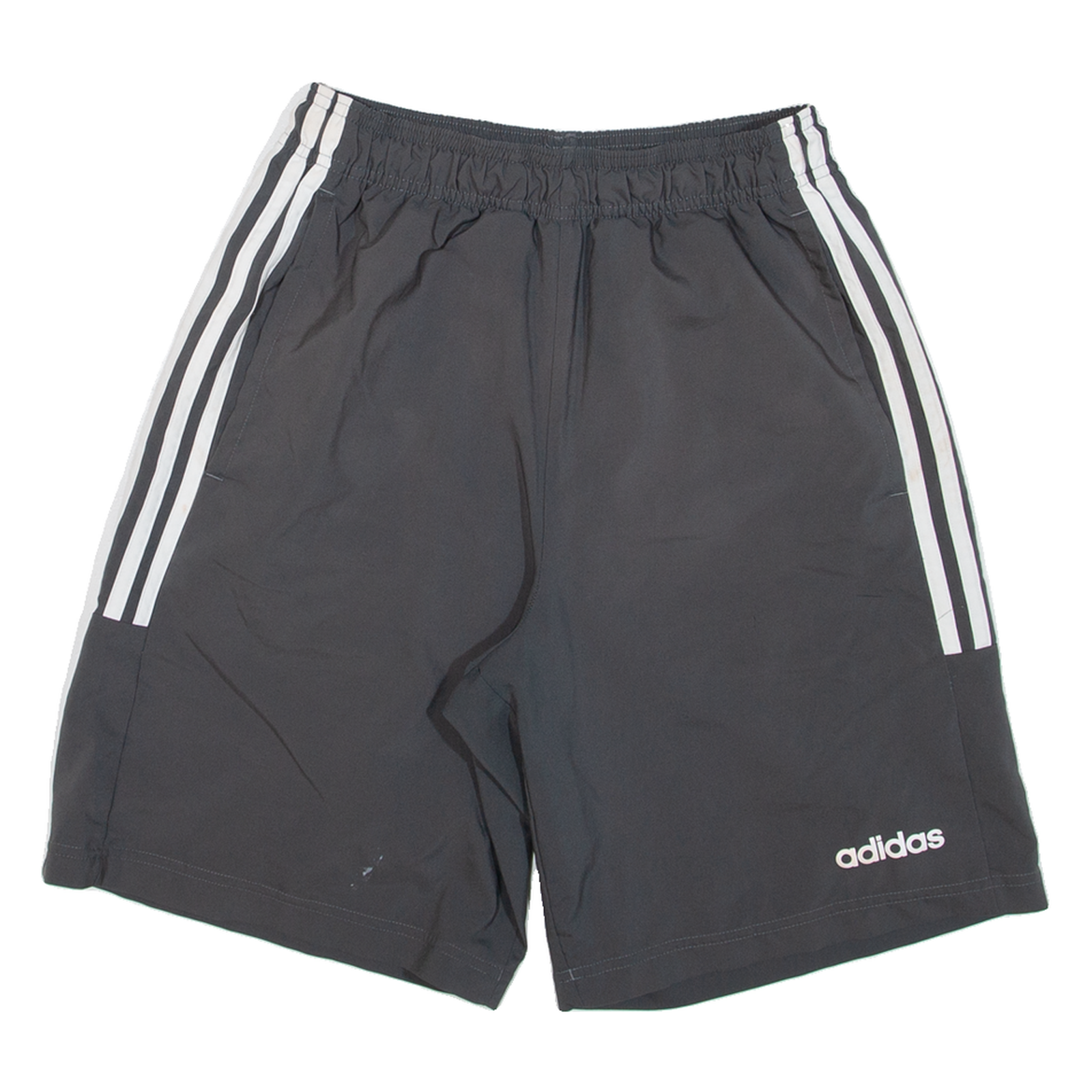 ADIDAS Mens Sports Shorts Grey Relaxed S W25 Refurbished - N/A refurbished available on Cerqular