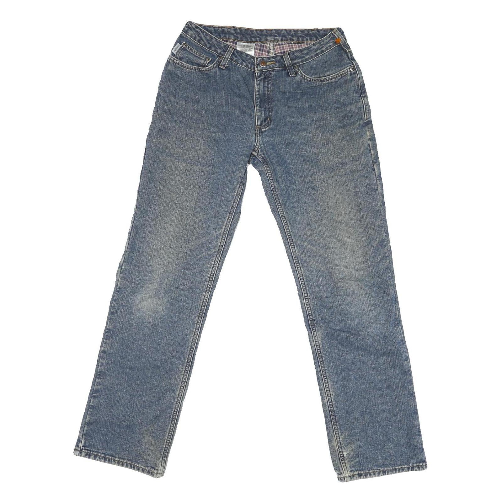 CARHARTT Mens Regular Fit Blue Denim Jeans W30 L30 Classic Zip Closure Casual Refurbished - N/A refurbished available on Cerqular