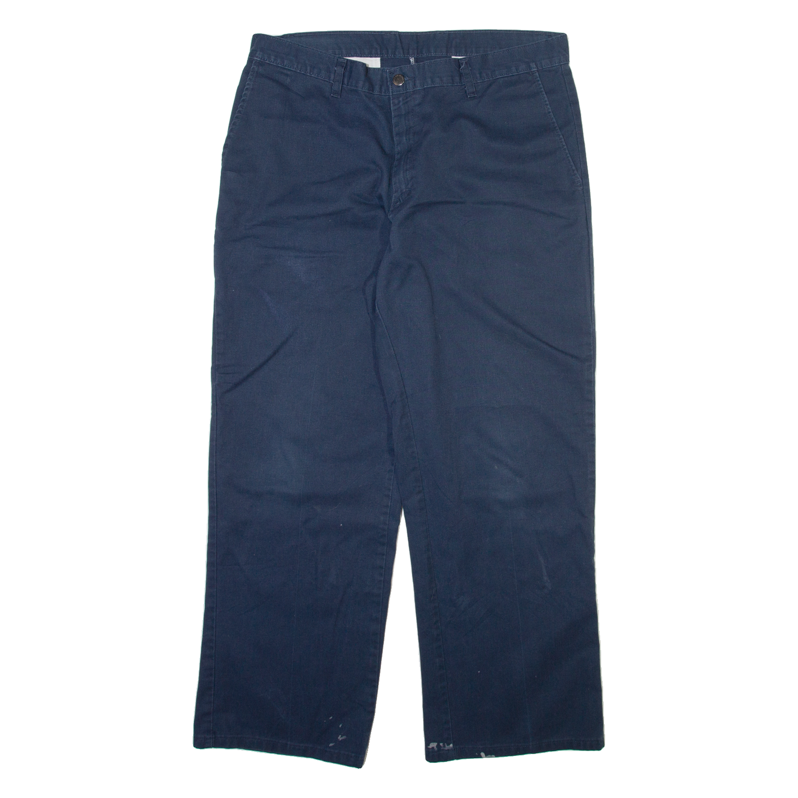 DICKIES Mens Trousers Blue Relaxed Straight W35 L30 Refurbished - N/A refurbished available on Cerqular