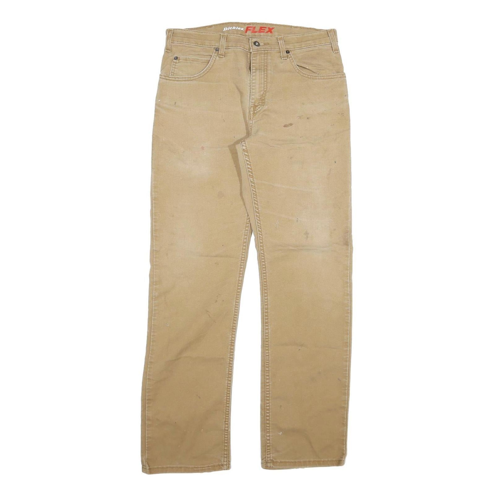 Buy DICKIES Mens Regular Fit Straight Leg Denim Beige W32 L32 Workwear Jeans Zip Refurbished - $37.69 DICKIES Mens Regular Fit Straight Leg Denim Beige W32 L32 Workwear Jeans Zip Refurbished - N/A refurbished available on Cerqular