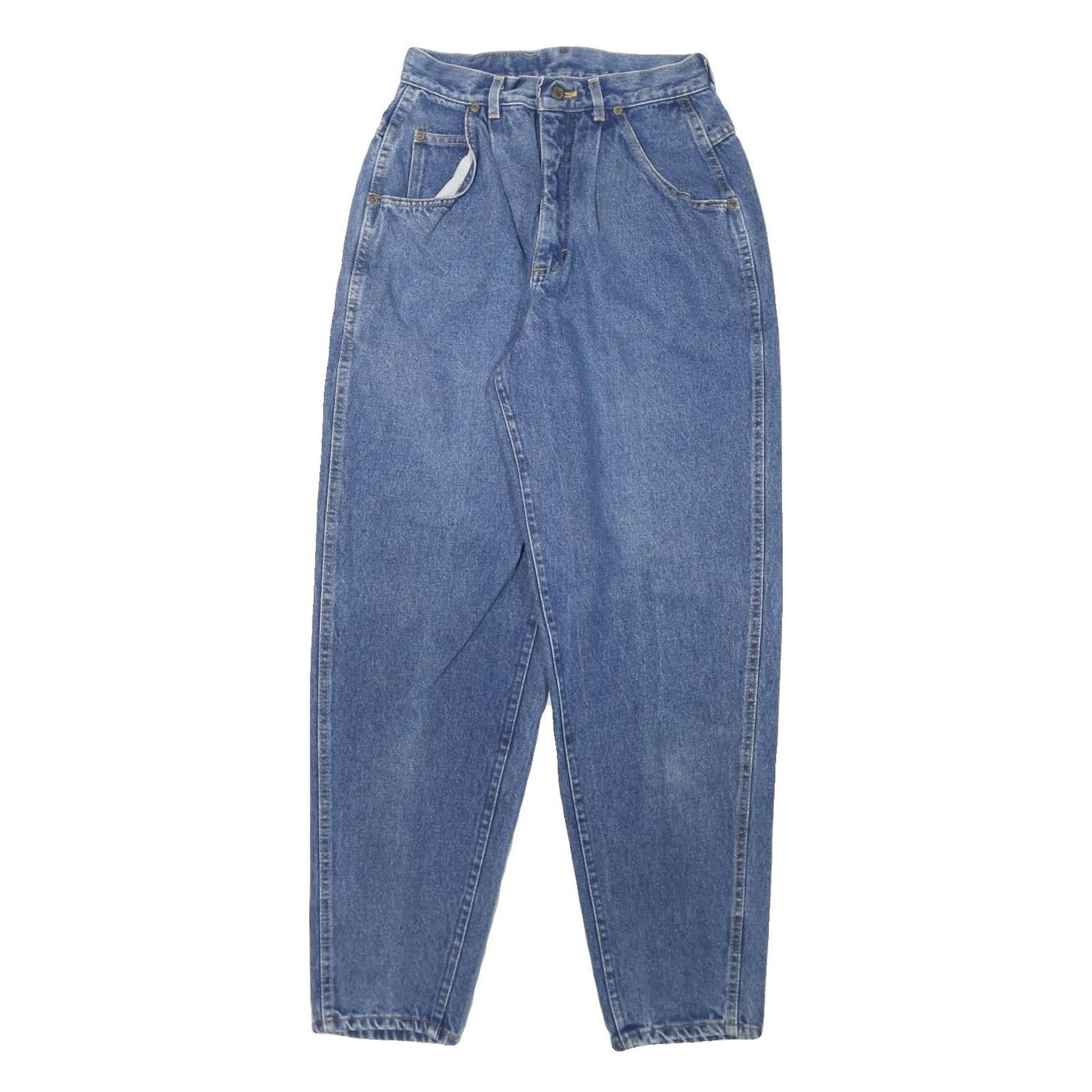 LEE Womens Relaxed Jeans Blue Denim Raw W25 L30 Comfortable Retro Style Refurbished - N/A refurbished available on Cerqular