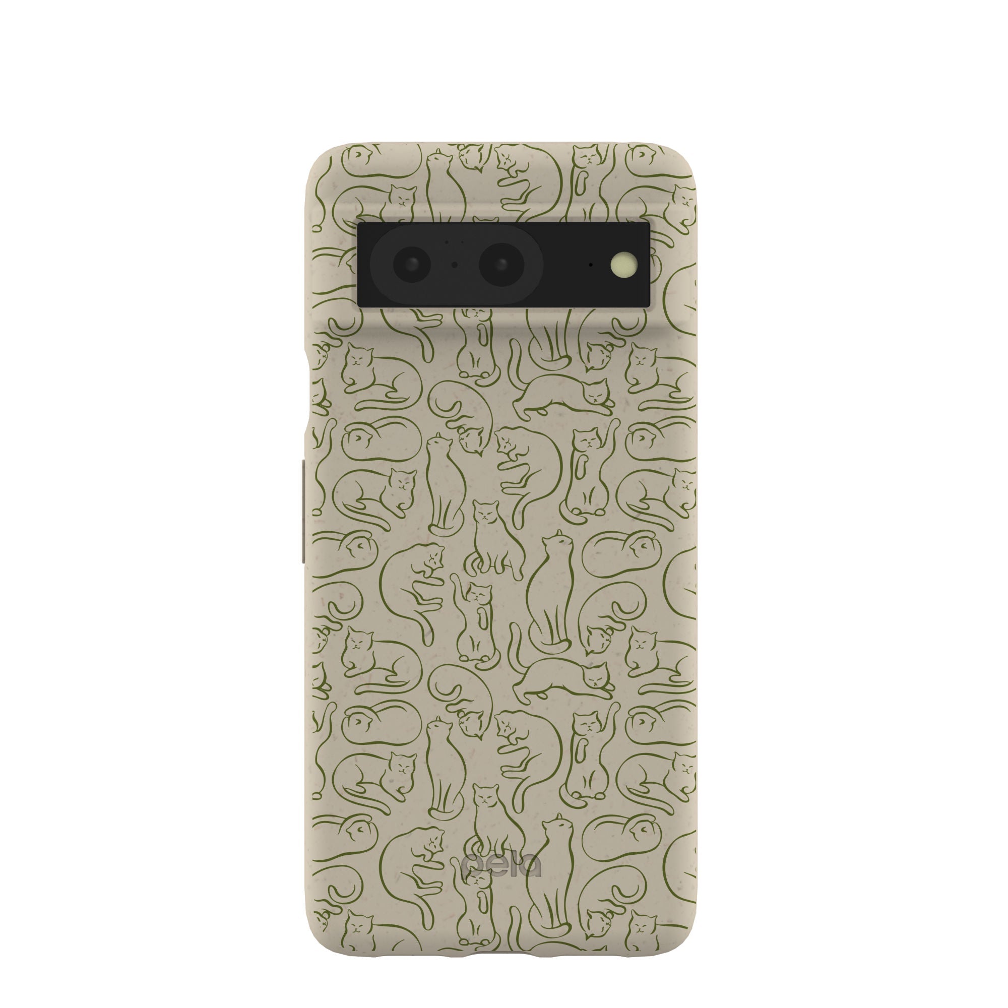 London Fog Say Meow Google Pixel 8 Case Refurbished - Pela Case refurbished available on Cerqular