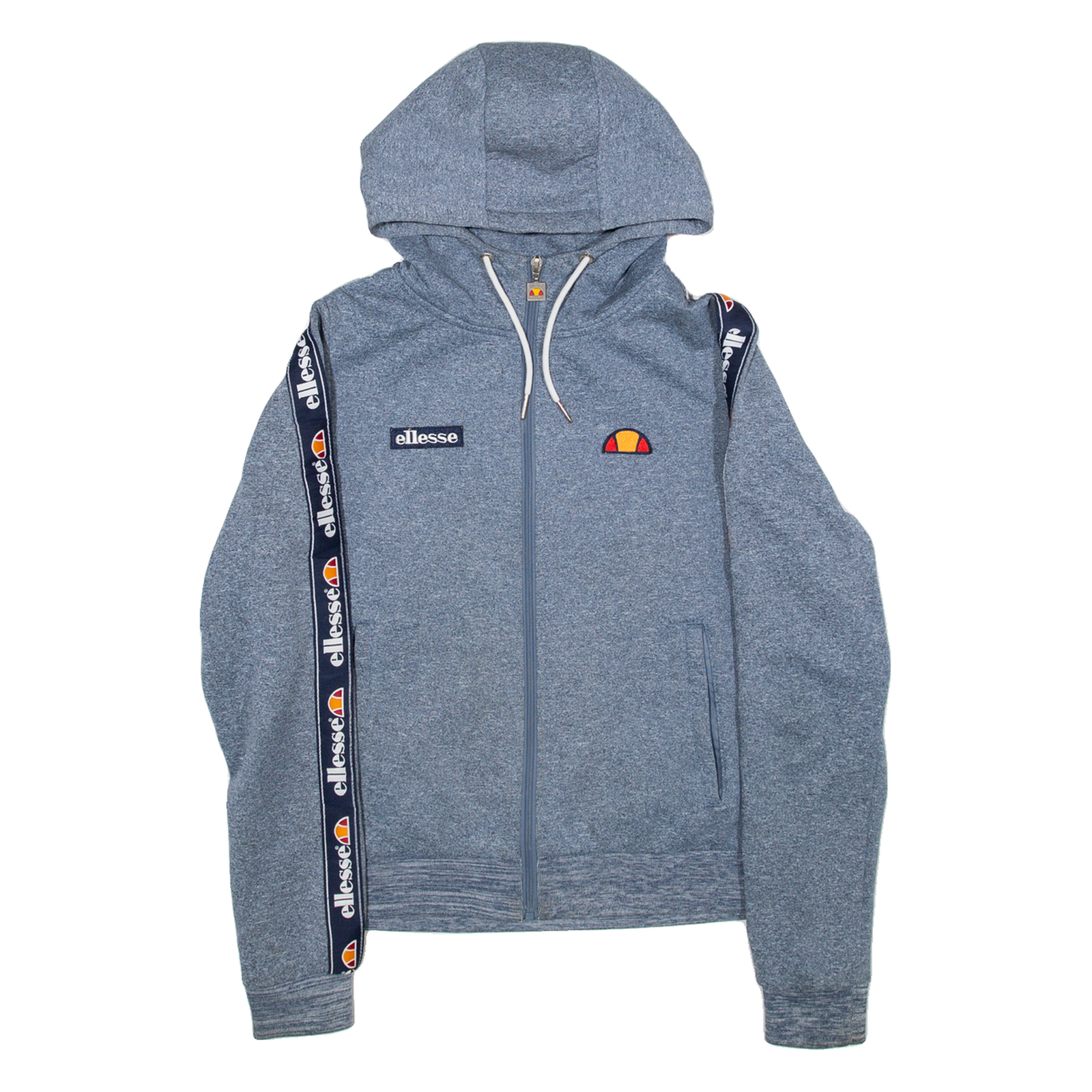 ELLESSE Womens Blue Hoodie Full Zip UK 12 Refurbished - N/A refurbished available on Cerqular