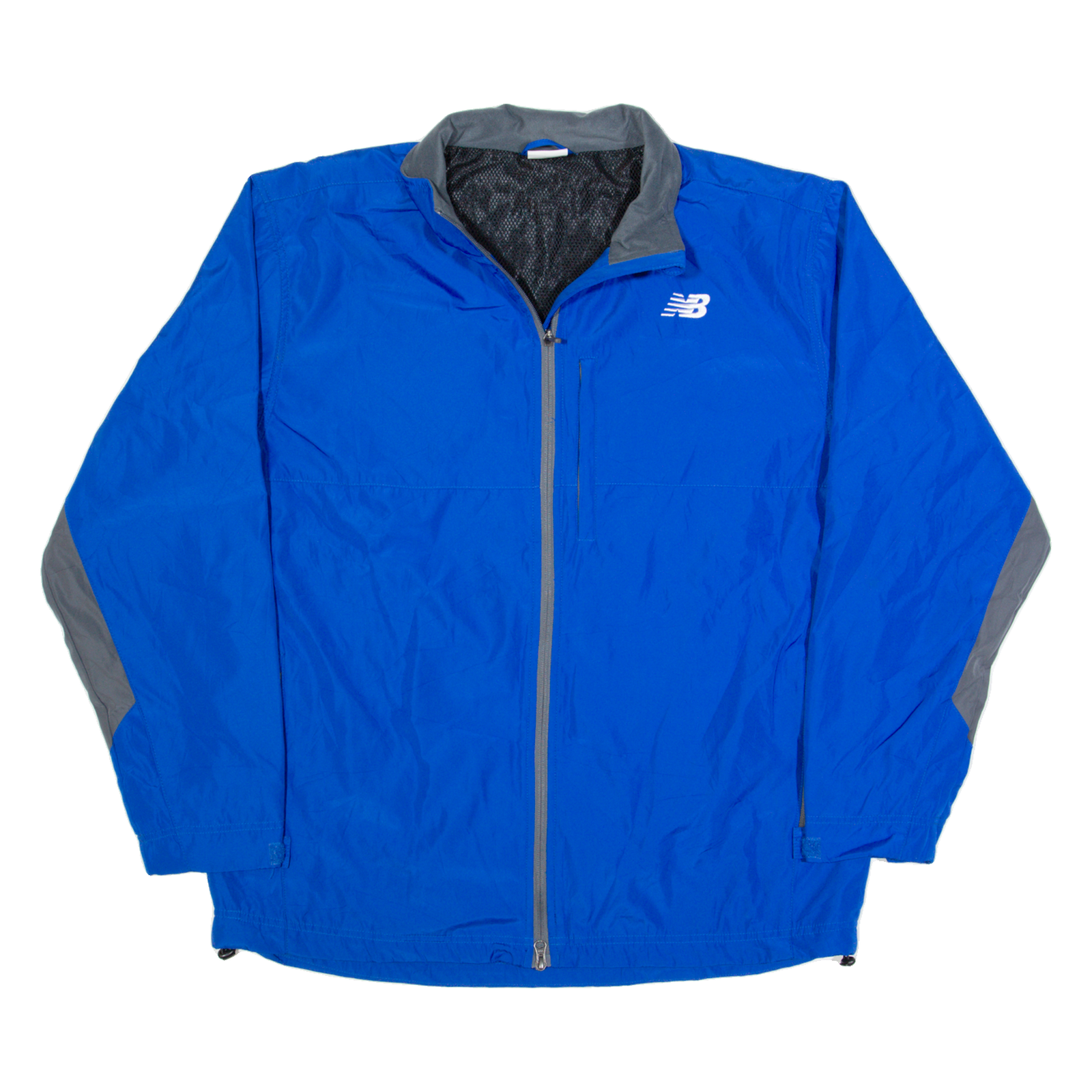 NEW BALANCE Mens Jacket Blue 2XL Refurbished - N/A refurbished available on Cerqular