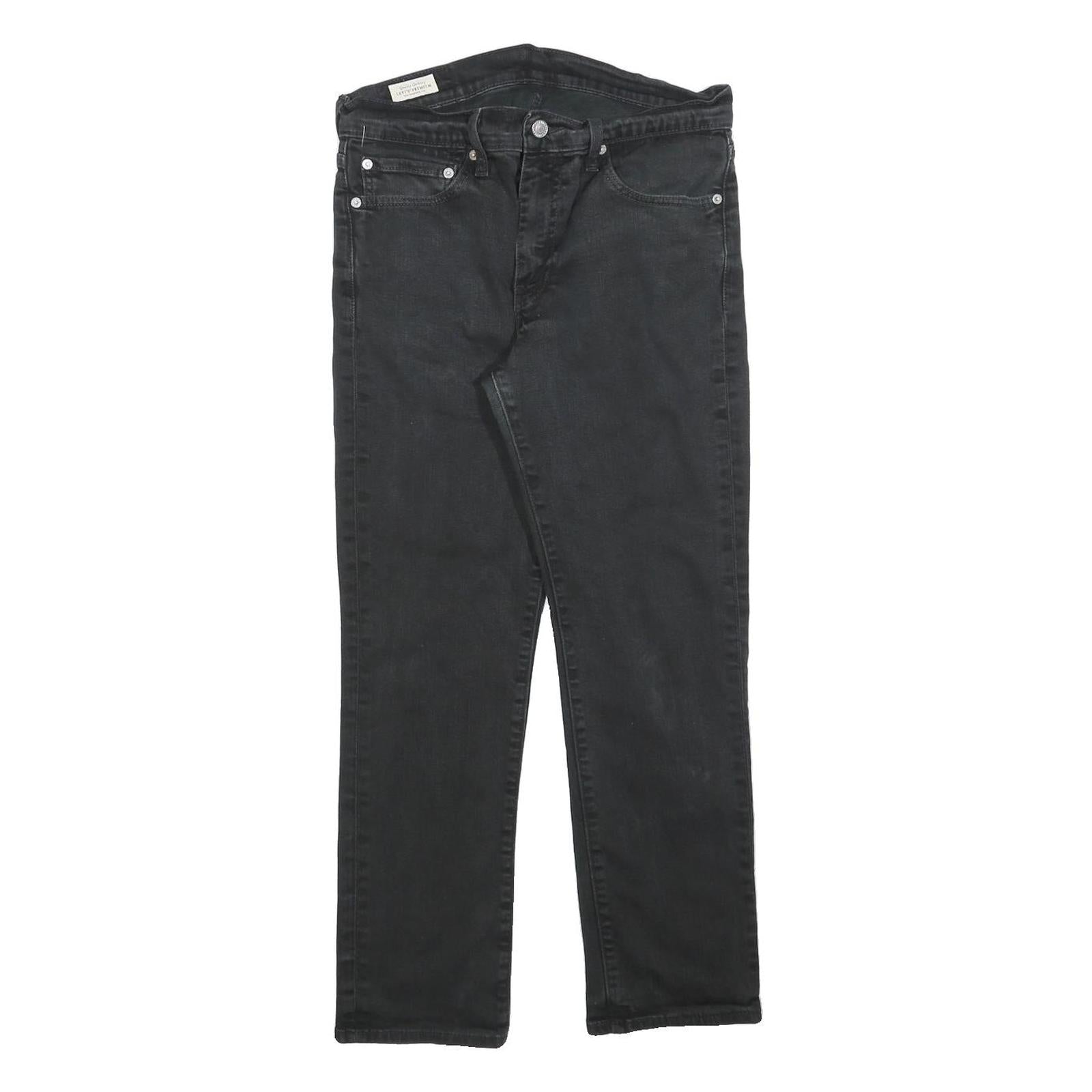 LEVI'S 511 BIG E Mens Jeans Black Slim Skinny Denim W30 L27 Classic Cotton Zip Refurbished - N/A refurbished available on Cerqular