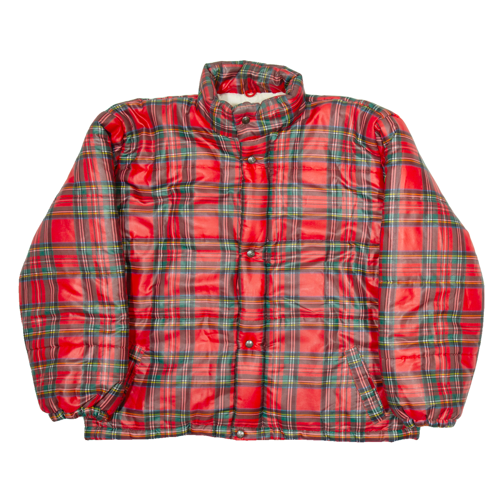 GAPSTAR Mens Parka Jacket Red Check XL Refurbished - N/A refurbished available on Cerqular
