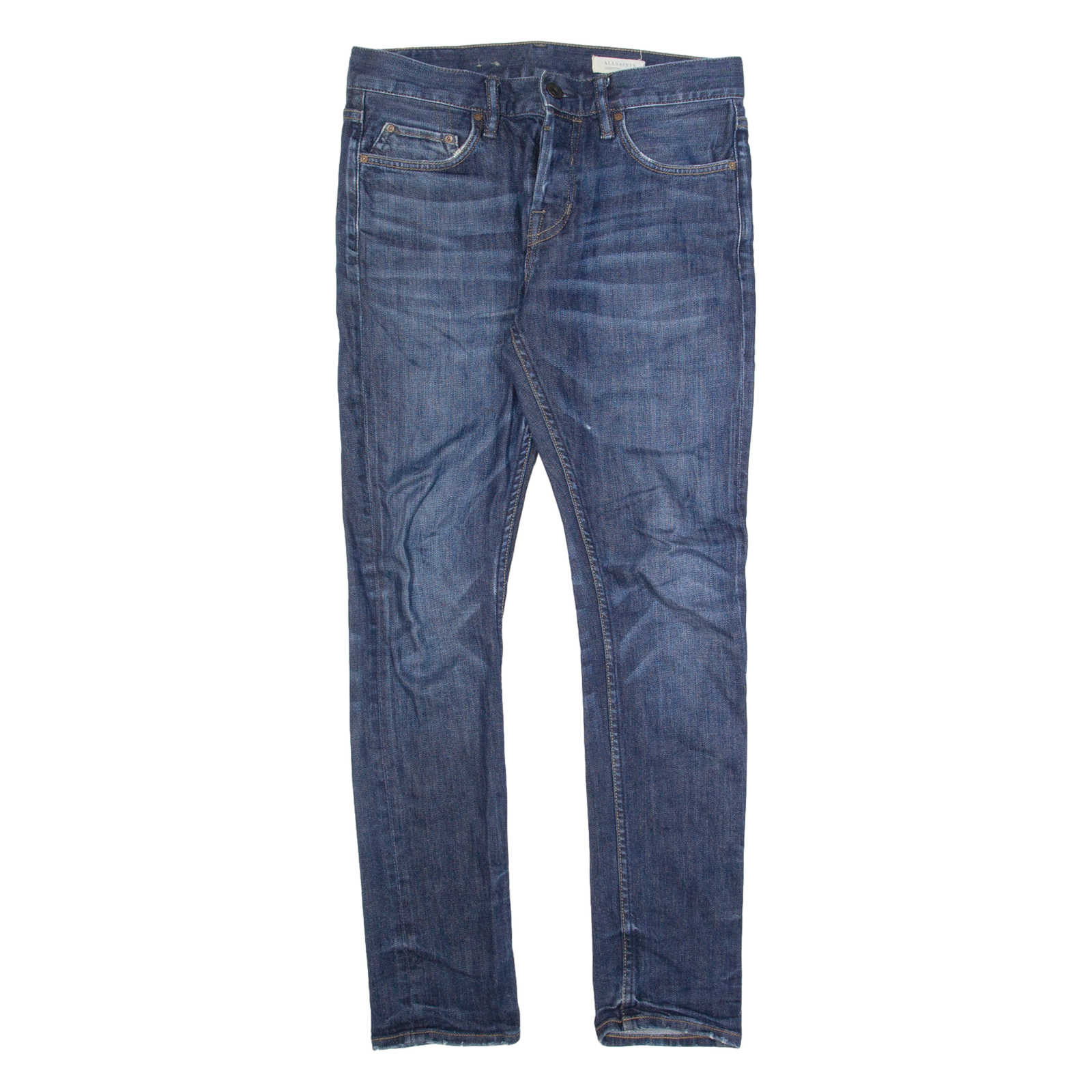 Buy ALL SAINTS Cigarette Fit Mens Jeans Blue Slim Skinny Stone Wash W28 L29 Refurbished - $36.39 ALL SAINTS Cigarette Fit Mens Jeans Blue Slim Skinny Stone Wash W28 L29 Refurbished - N/A refurbished available on Cerqular