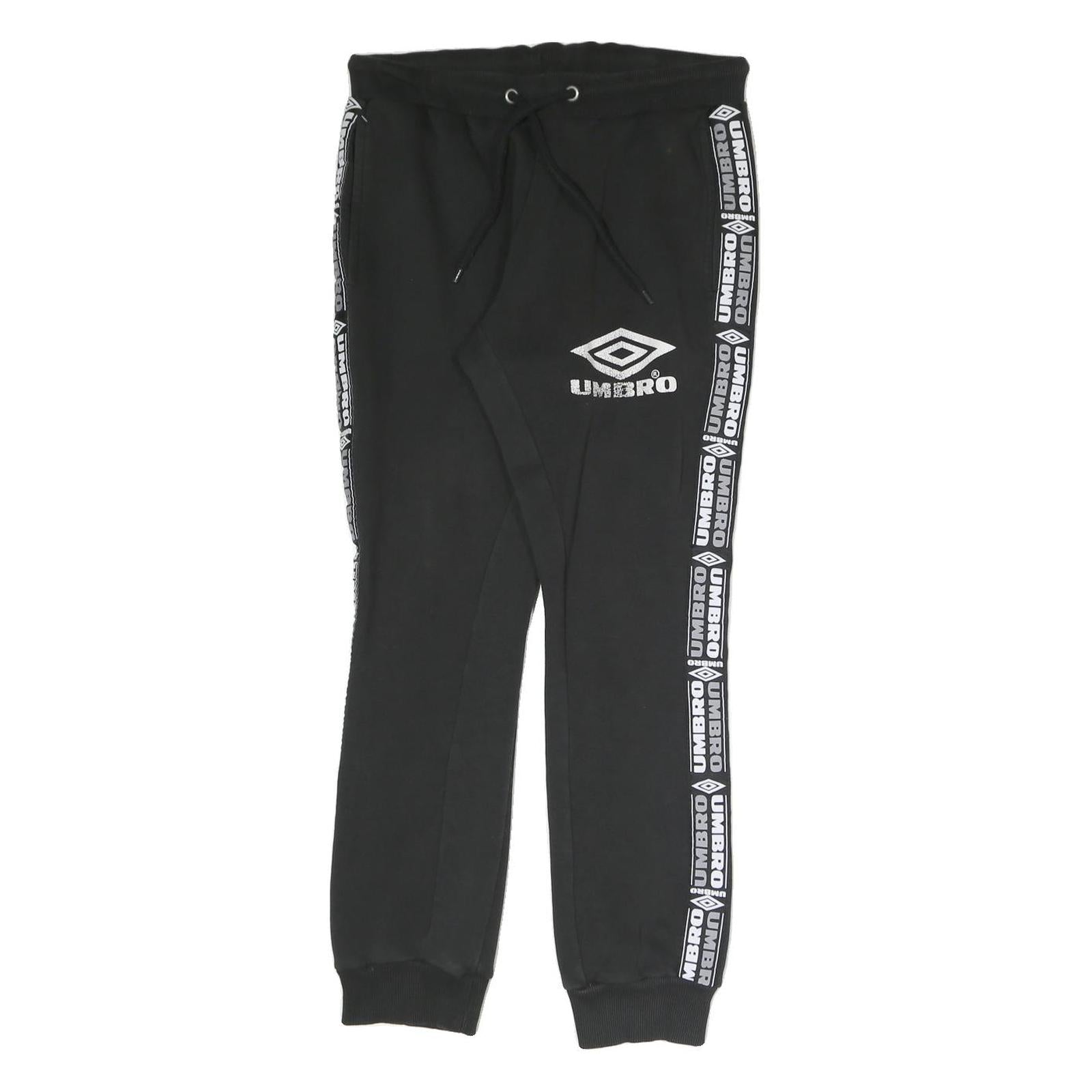 Buy UMBRO Mens Joggers Black & White Slim Tapered M W31 L30 Cotton Blend Casual Refurbished - $25.99 UMBRO Mens Joggers Black & White Slim Tapered M W31 L30 Cotton Blend Casual Refurbished - N/A refurbished available on Cerqular