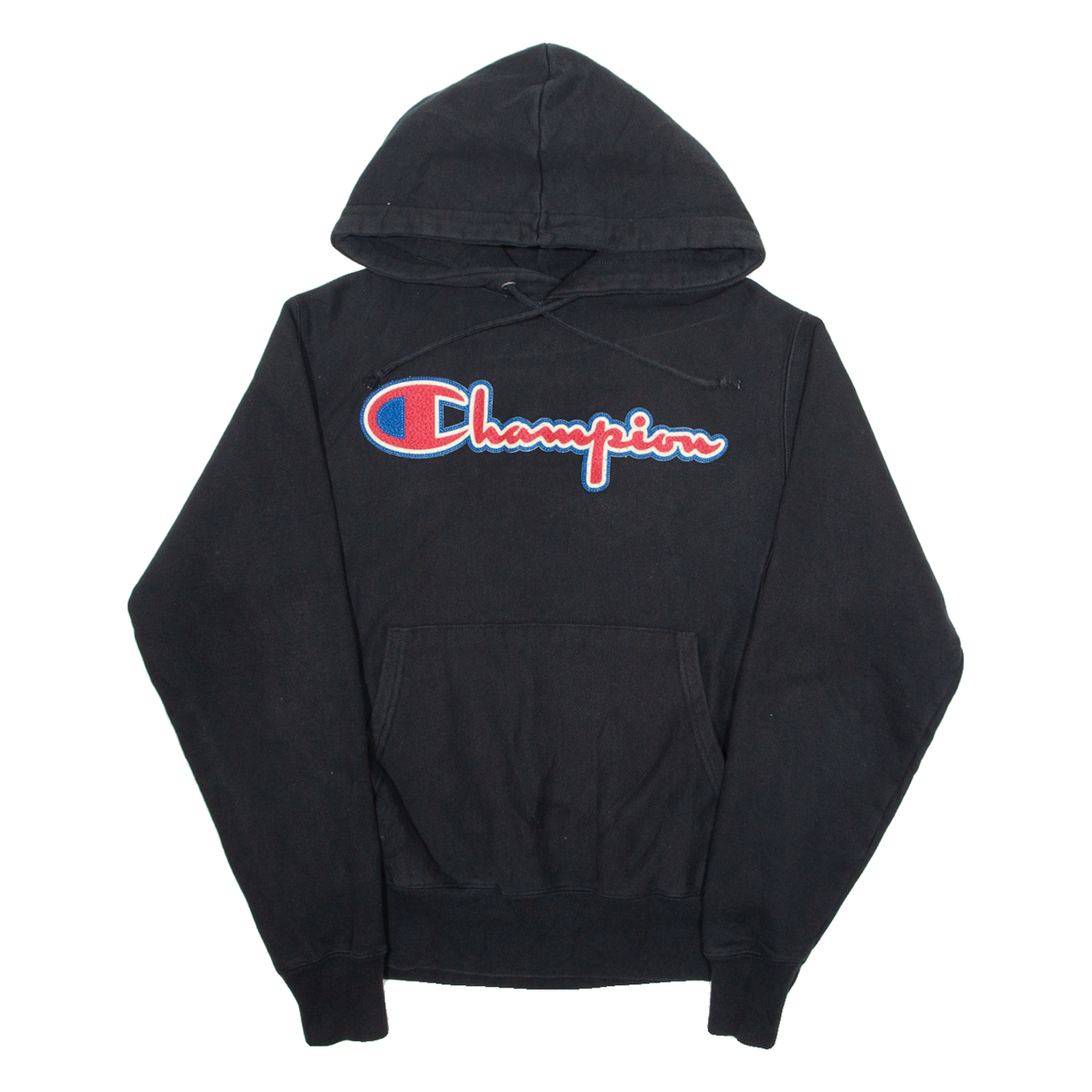 CHAMPION REVERSE WEAVE Mens Black Hoodie S Refurbished - N/A refurbished available on Cerqular
