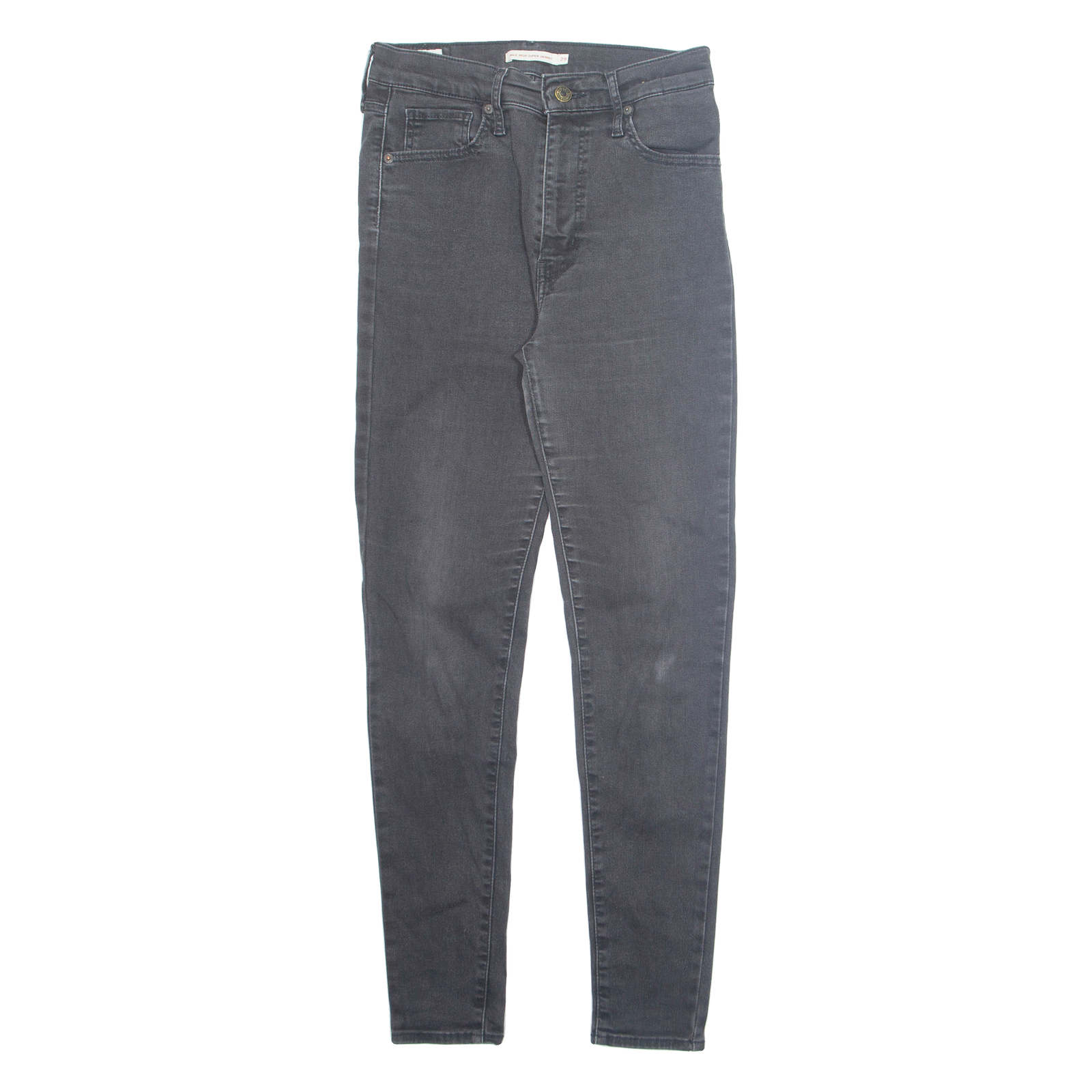 LEVI'S Big E Womens Jeans Green Slim Skinny Stone Wash W29 L30 Refurbished - N/A refurbished available on Cerqular