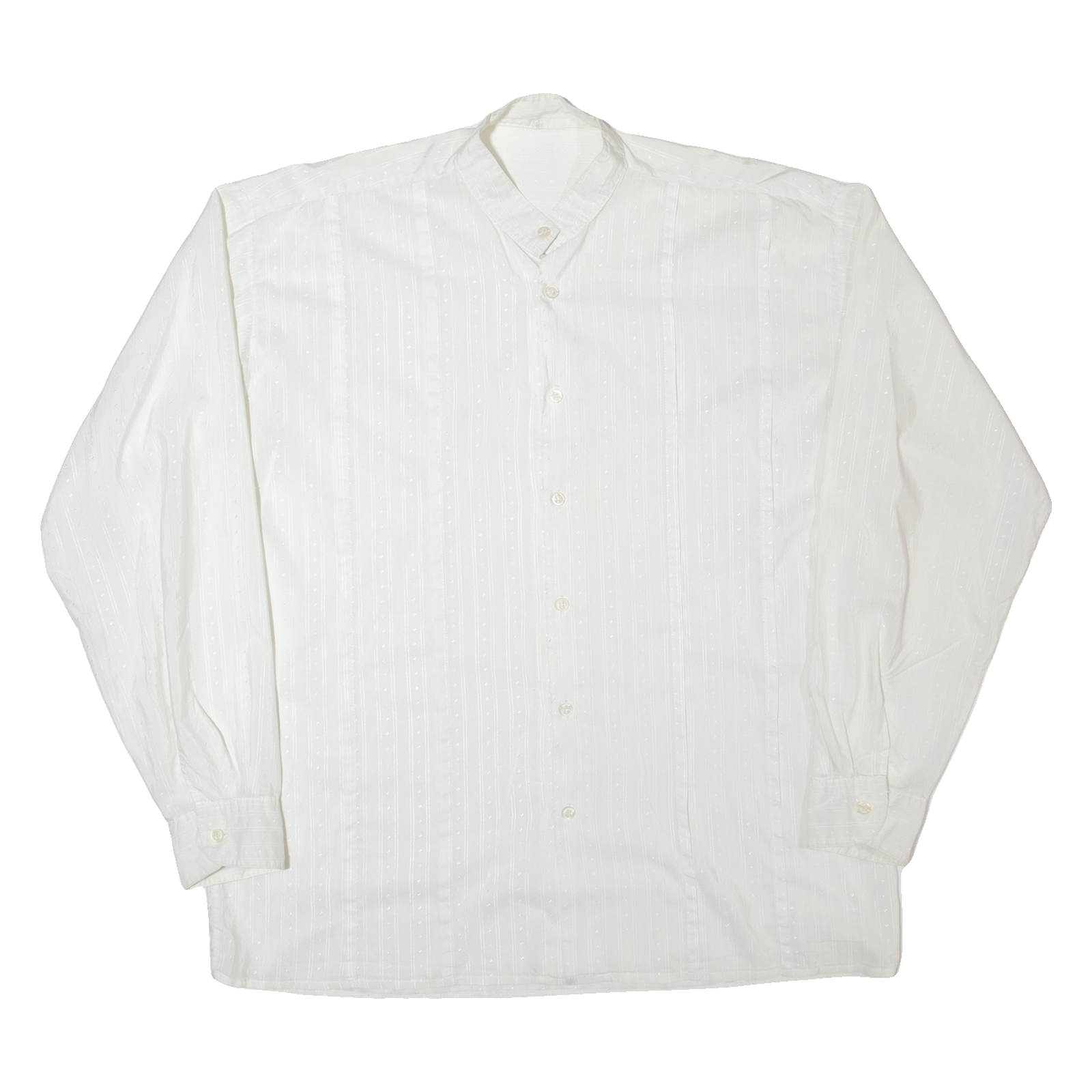 Buy Mens Shirt White Striped Long Sleeve L Refurbished - $10.91 Mens Shirt White Striped Long Sleeve L Refurbished - N/A refurbished available on Cerqular
