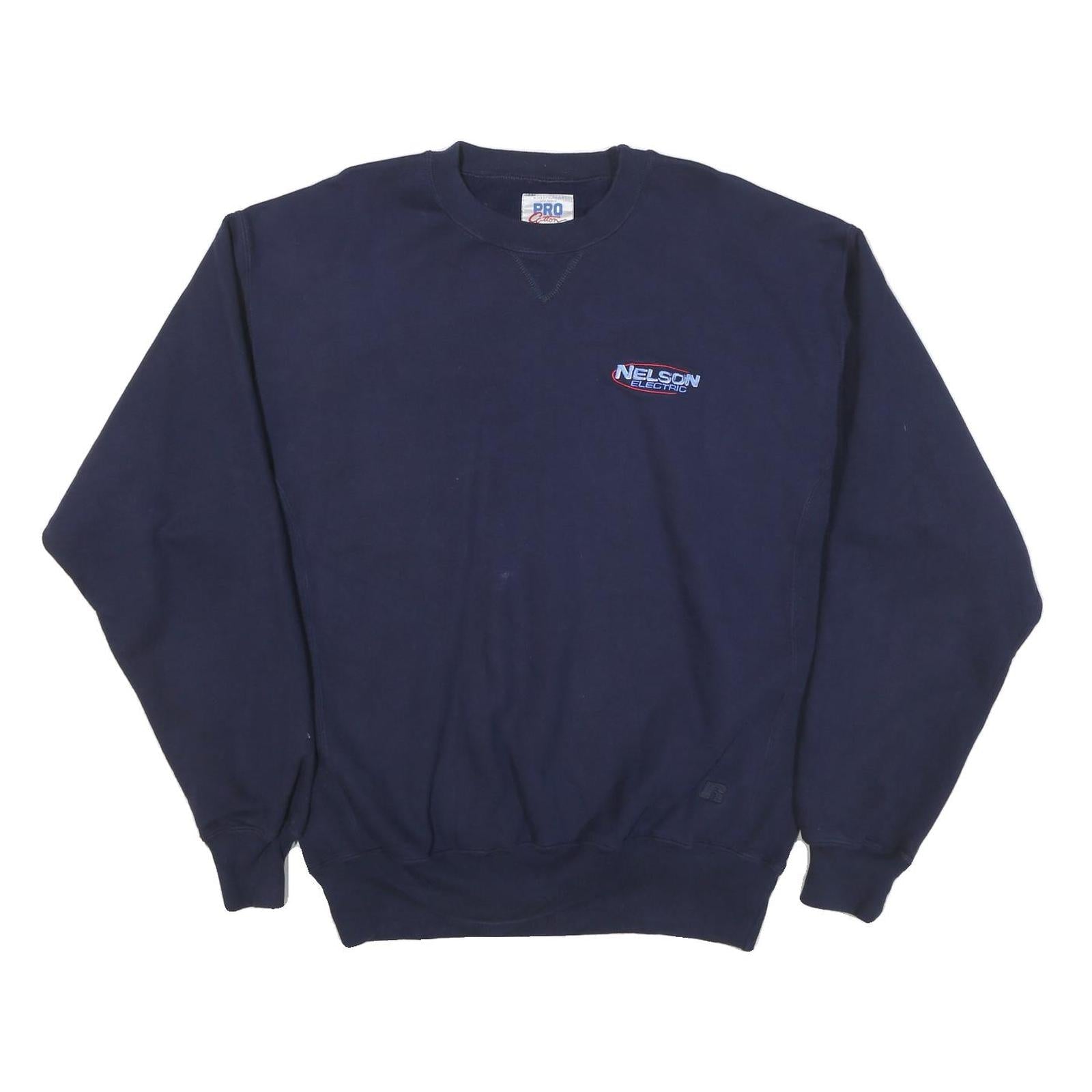 Buy RUSSELL ATHLETIC Mens Navy Blue Sweatshirt L Crew Neck Cotton Blend Pullover Refurbished - $33.79 RUSSELL ATHLETIC Mens Navy Blue Sweatshirt L Crew Neck Cotton Blend Pullover Refurbished - N/A refurbished available on Cerqular