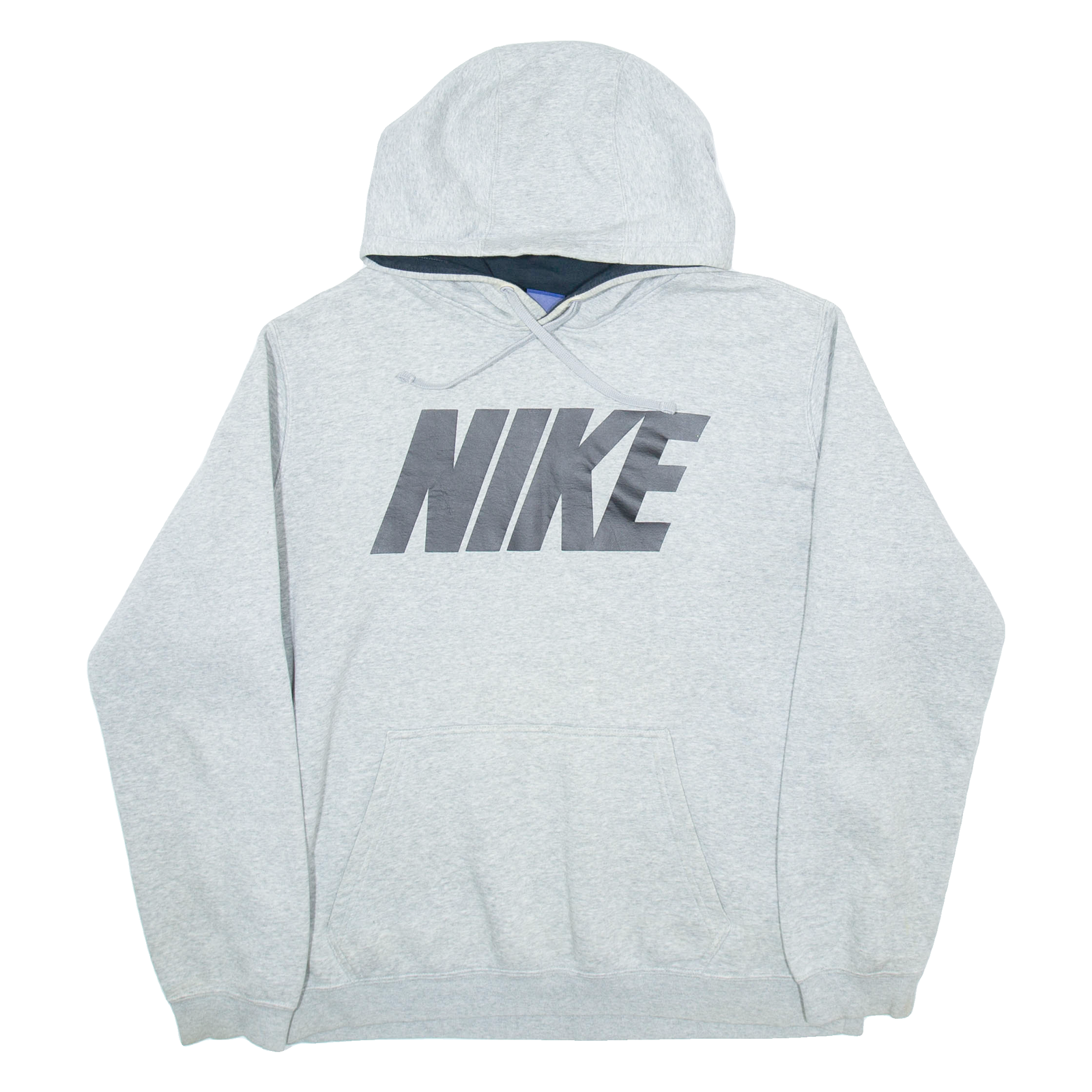 NIKE Mens Grey Hoodie L Refurbished - N/A refurbished available on Cerqular