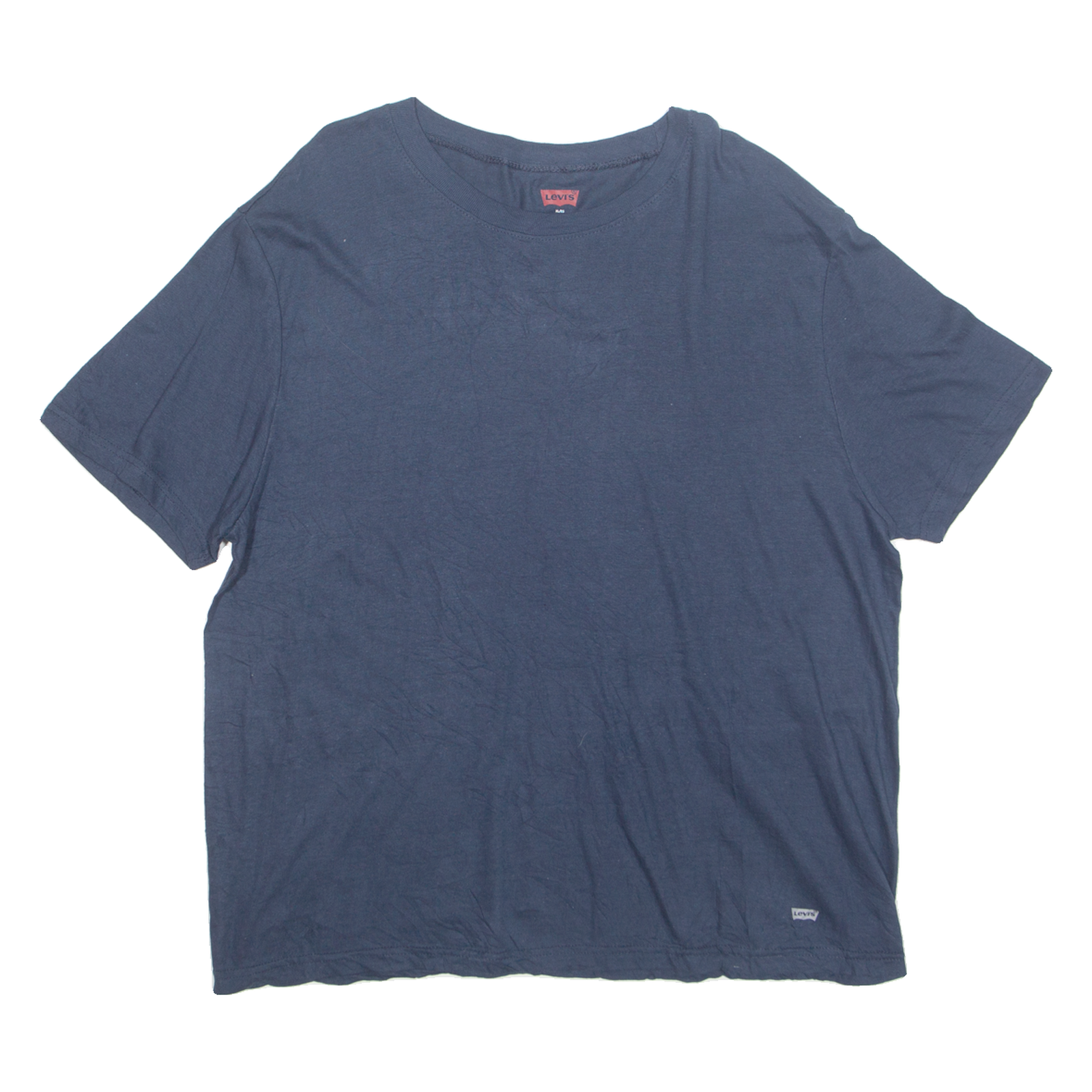 LEVI'S Womens T-Shirt Blue XL Refurbished - N/A refurbished available on Cerqular