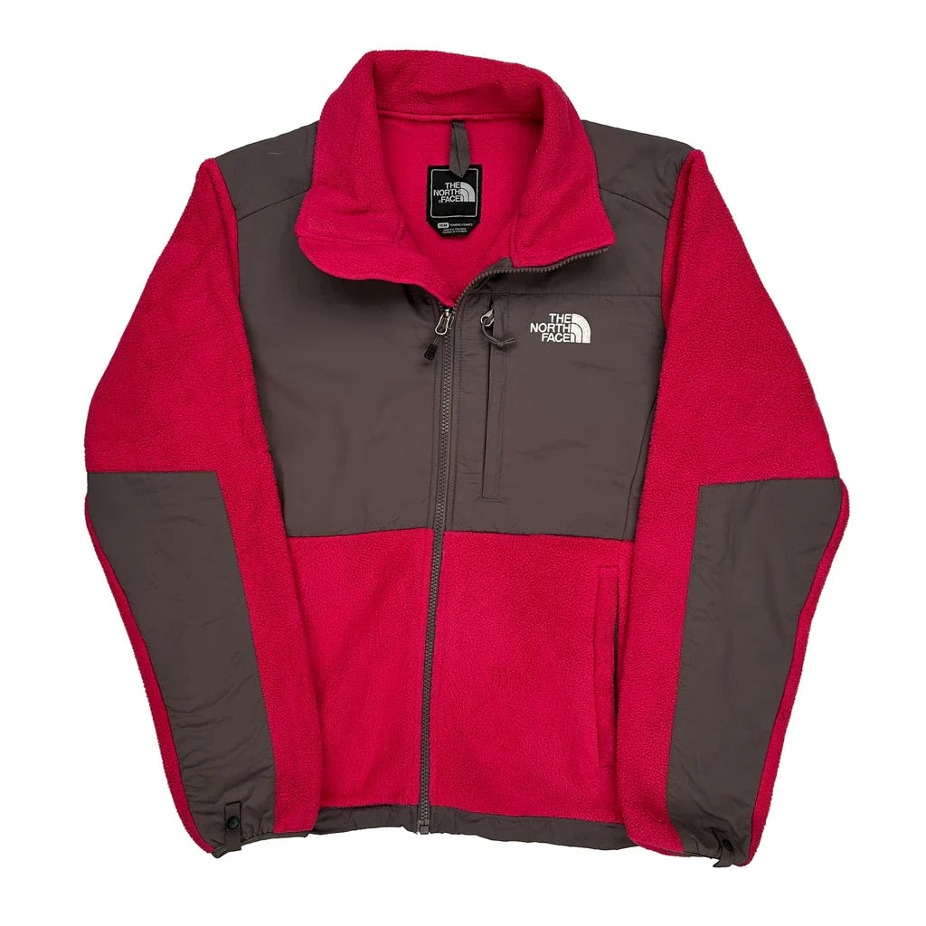 The North Face Fleece Jacket - Medium Brown Polyester Refurbished - Thrifted (note: this is a term often used to describe second- refurbished available on Cerqular