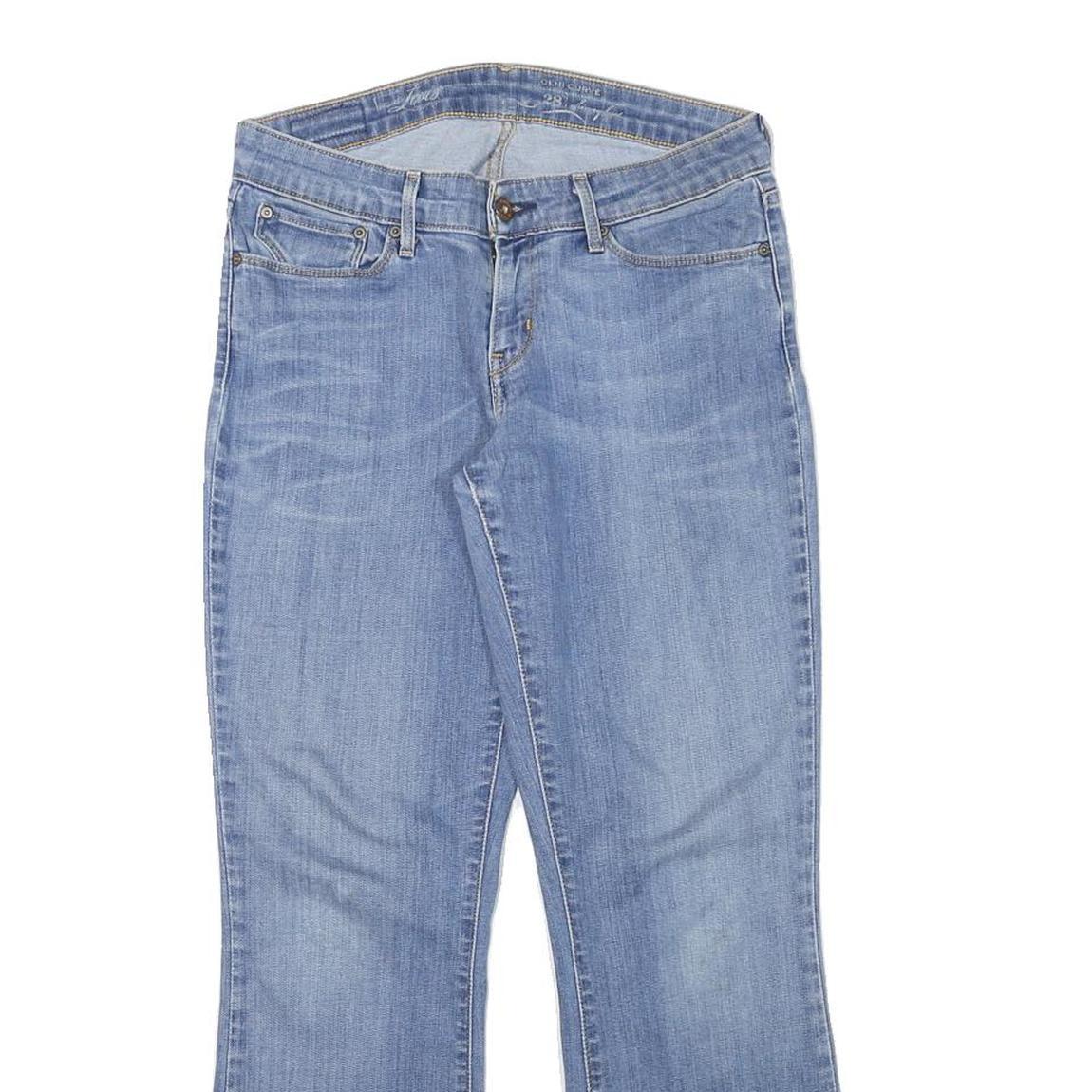 LEVI'S Womens Jeans Blue Regular Bootcut Denim Medium W28 L27 Classic Zip Refurbished - N/A refurbished available on Cerqular