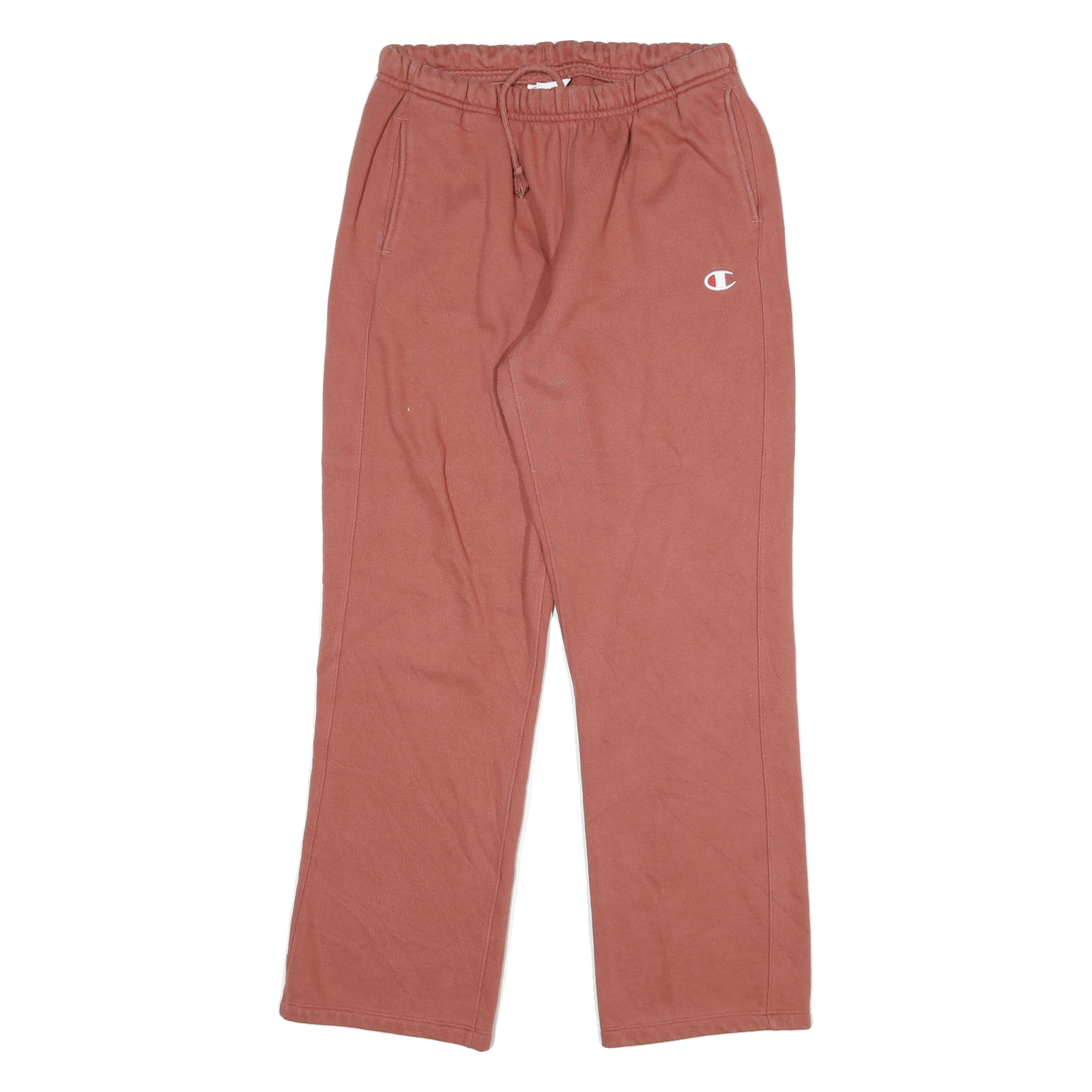 CHAMPION Mens Joggers Red Slim Straight M W28 L29 Cotton Blend Sports Logo Refurbished - N/A refurbished available on Cerqular