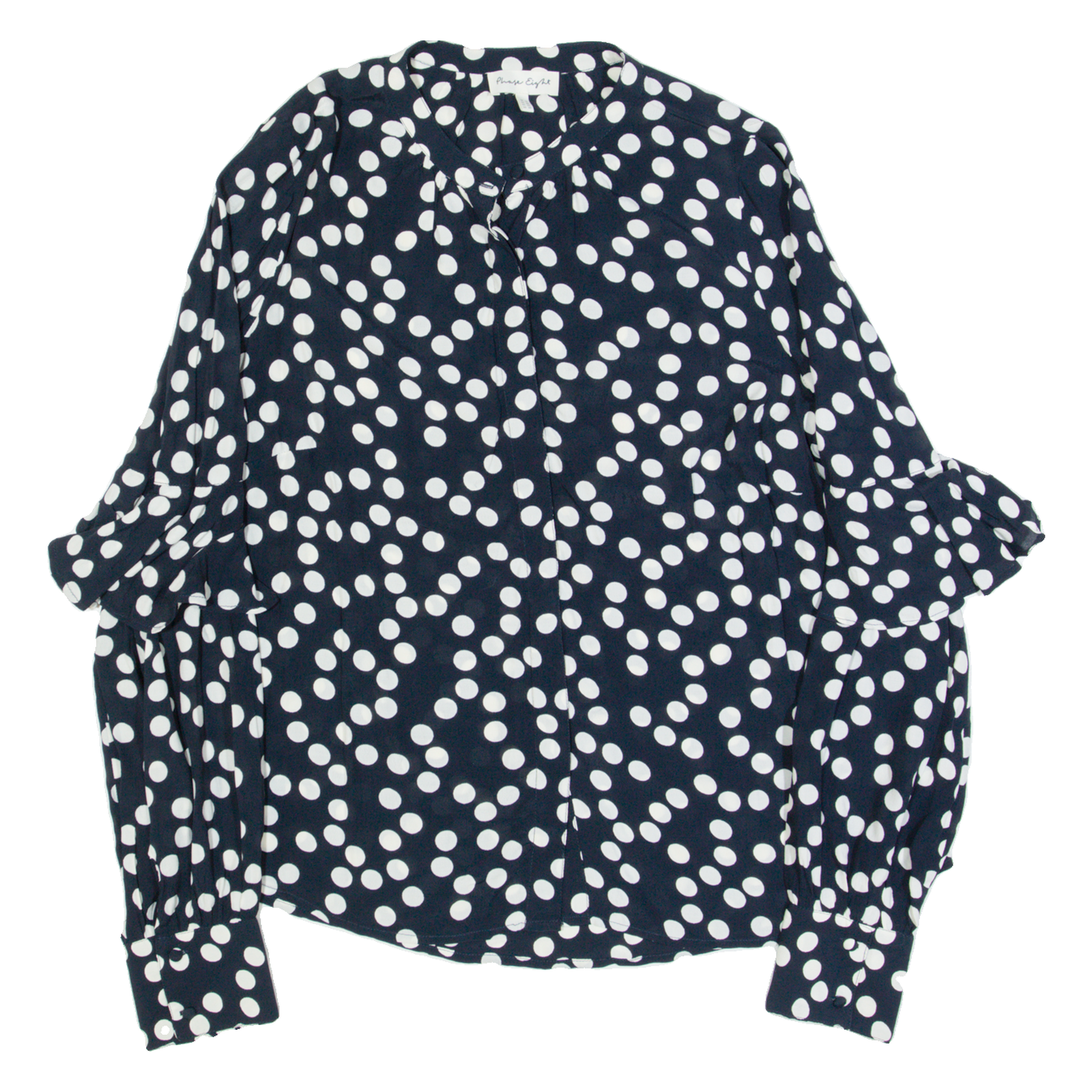 Buy PHASE EIGHT Womens Printed Blouse Black Long Sleeve Spotted UK 14 Refurbished - $27.29 PHASE EIGHT Womens Printed Blouse Black Long Sleeve Spotted UK 14 Refurbished - N/A refurbished available on Cerqular
