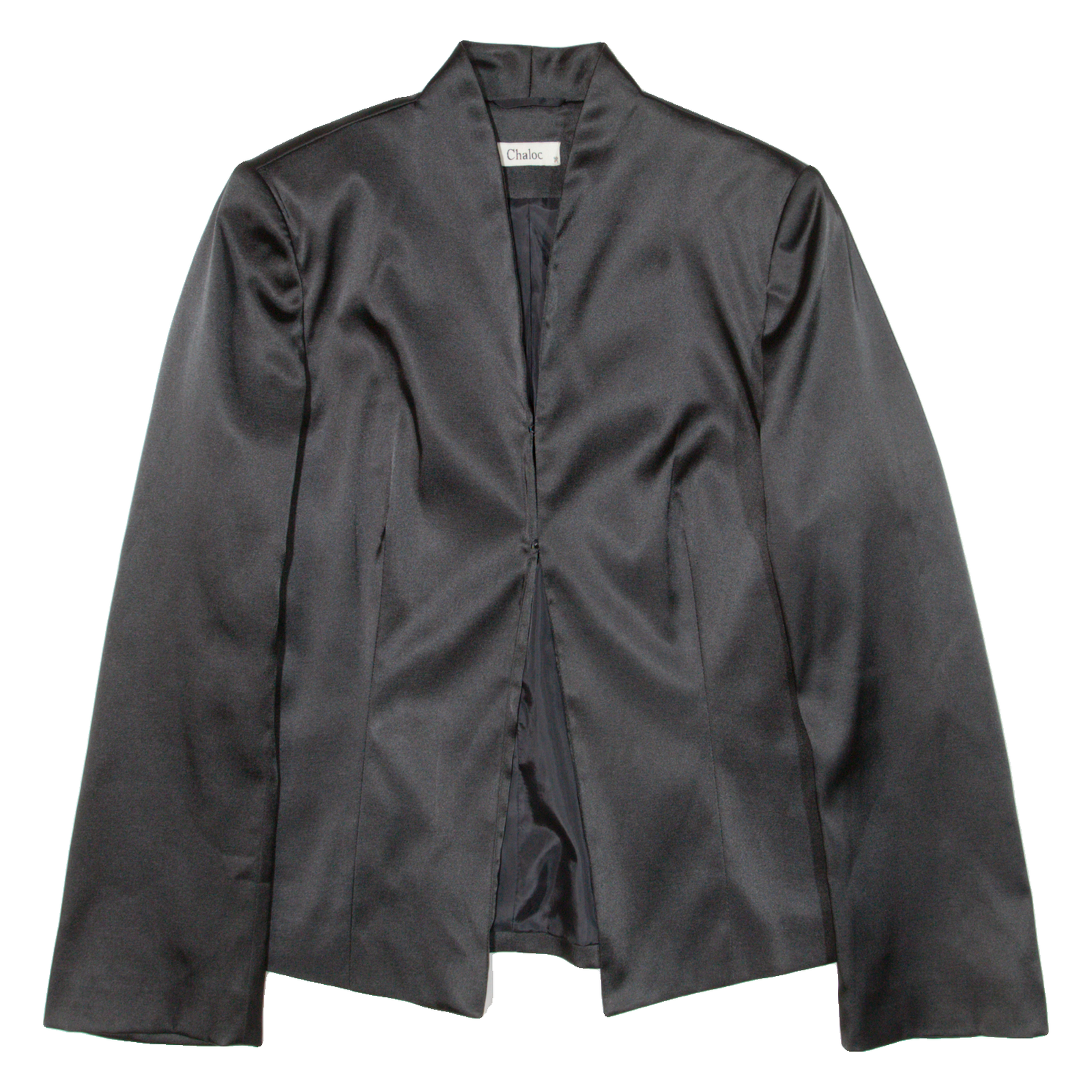 CHALOC Womens Blazer Jacket Black S Refurbished - N/A refurbished available on Cerqular