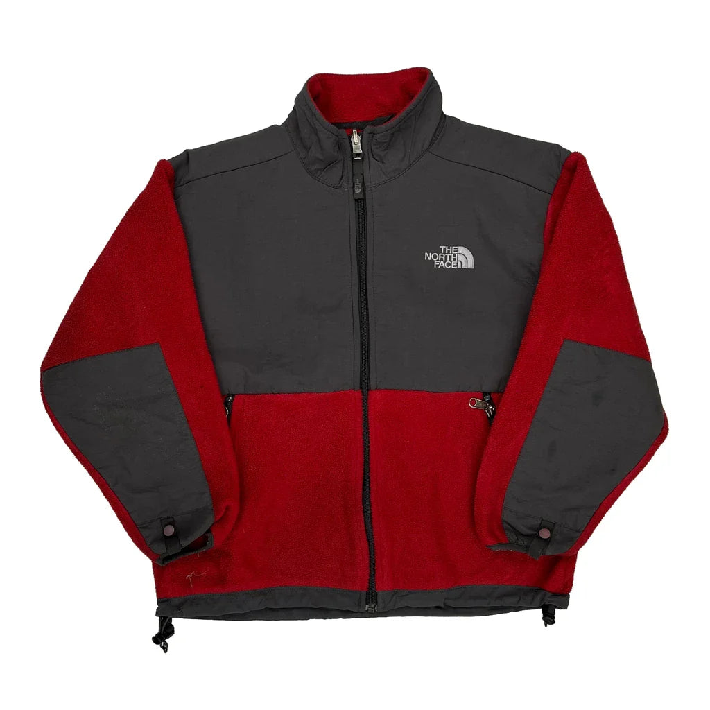 Age 12 The North Face Fleece Jacket - Medium Grey Nylon Refurbished - Thrifted (note: this is a term often used to describe second- refurbished available on Cerqular