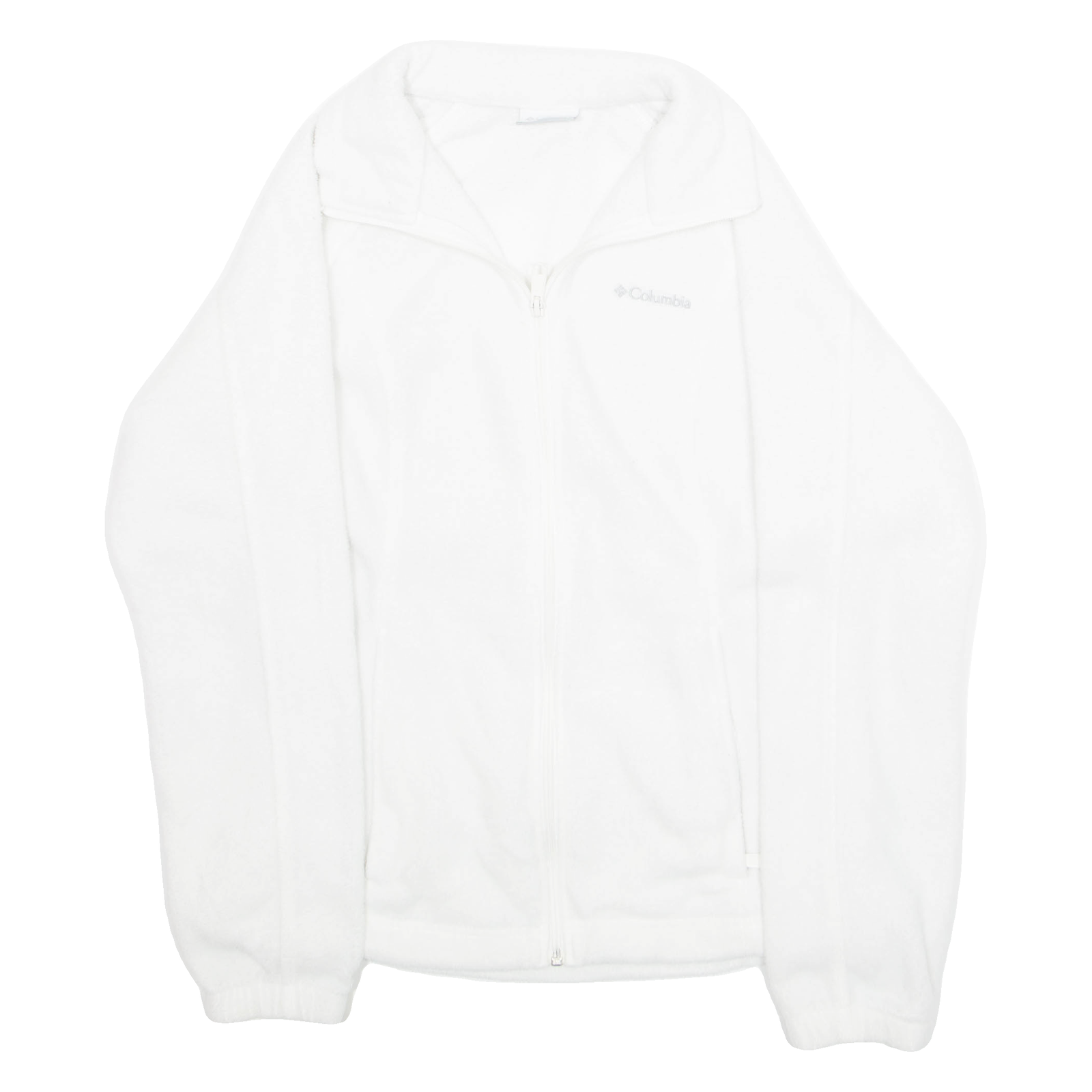 COLUMBIA Womens Fleece Jacket White S Refurbished - N/A refurbished available on Cerqular