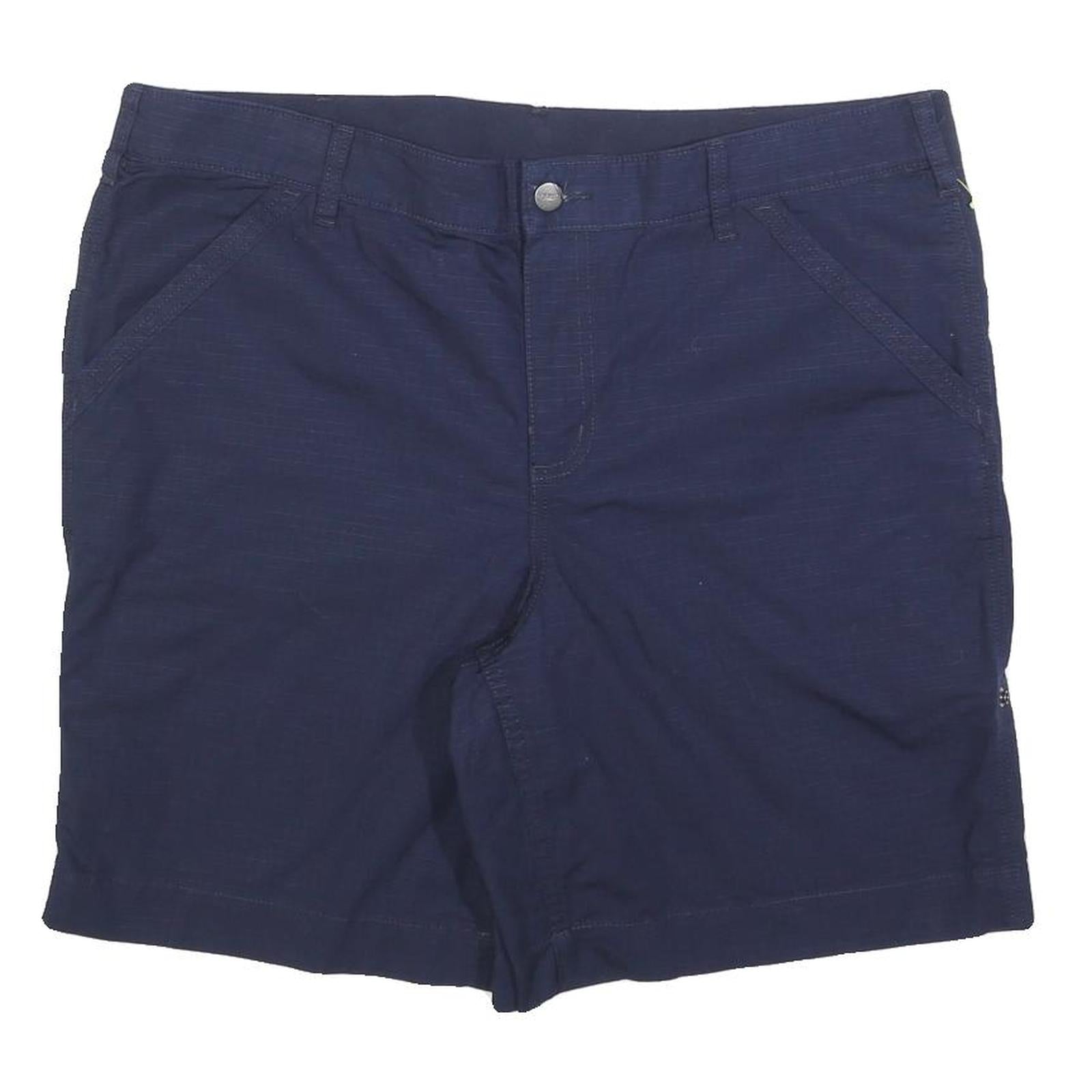 CARHARTT Womens Shorts Blue Casual XL W40 Cotton Blend Relaxed Fit Refurbished - N/A refurbished available on Cerqular