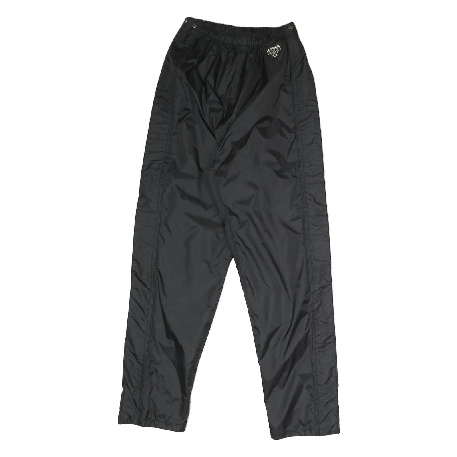 JEANTEX Womens Joggers Black XS W22 L28 Relaxed Tapered Polyester Blend Refurbished - N/A refurbished available on Cerqular